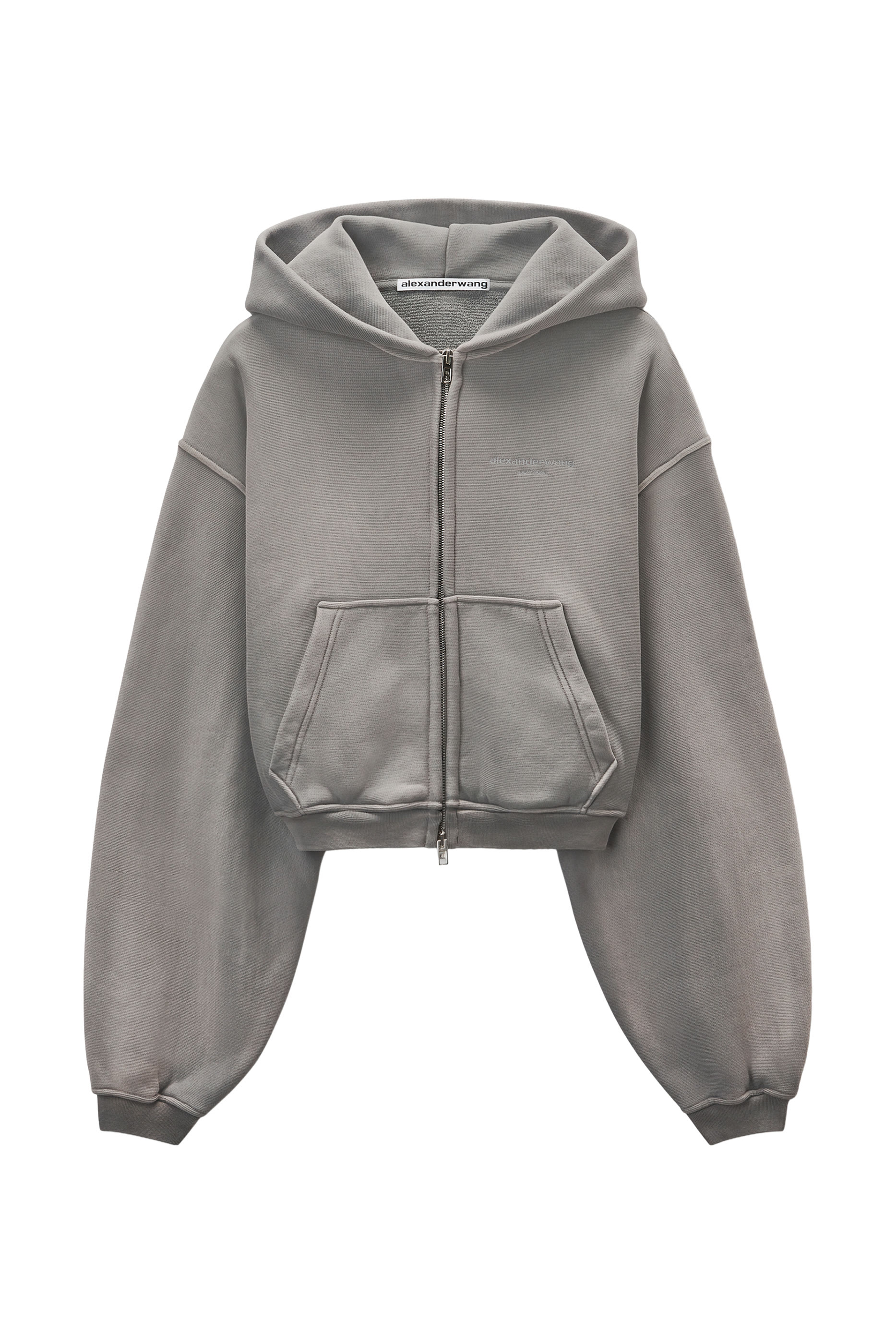  Oversized Crop Hoodie 