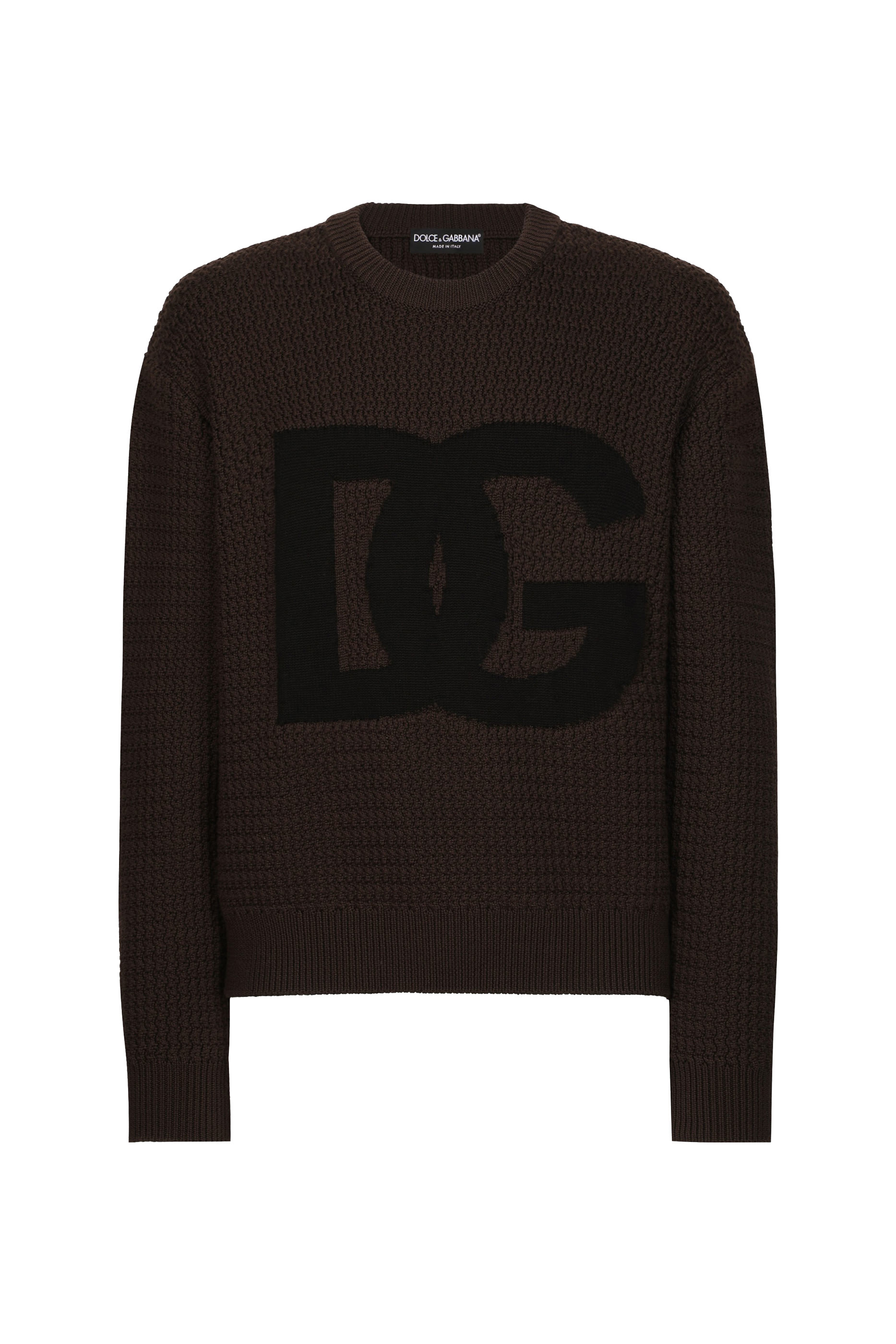 كنزة صوف منسوجة يدويا