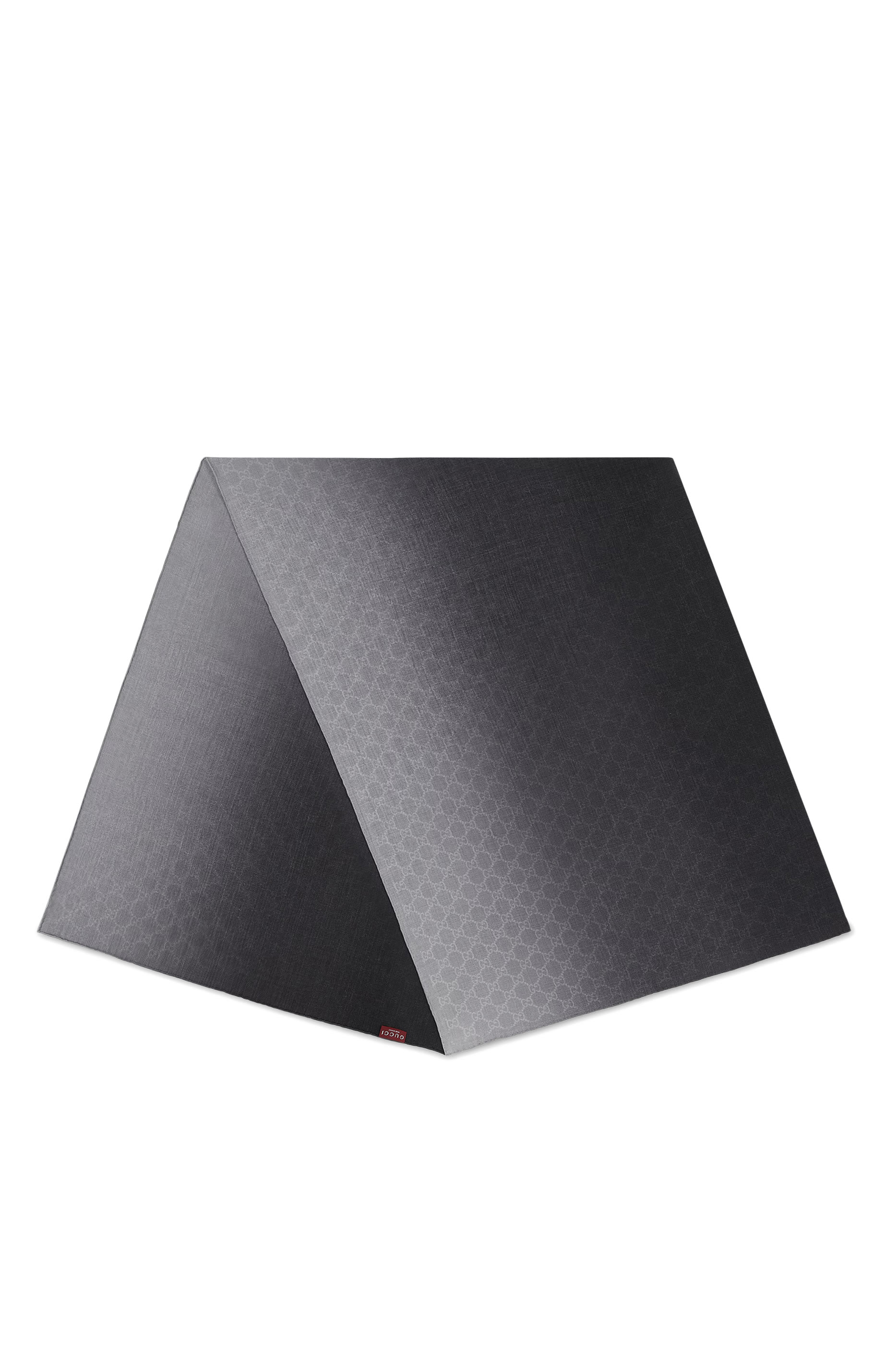 وشاح بشعار الماركة صوف وحرير جاكار