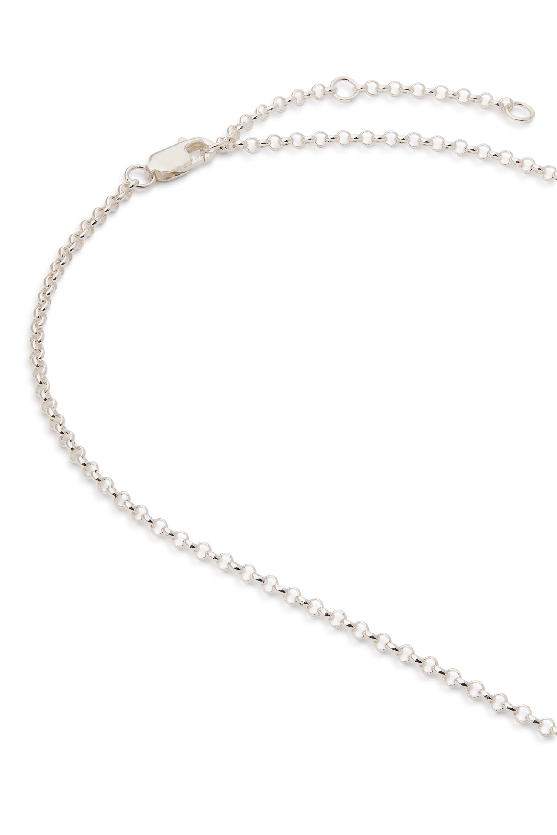 قلادة بدلاية بتصميم حدوة حصان، فضة إسترلينية عيار 925