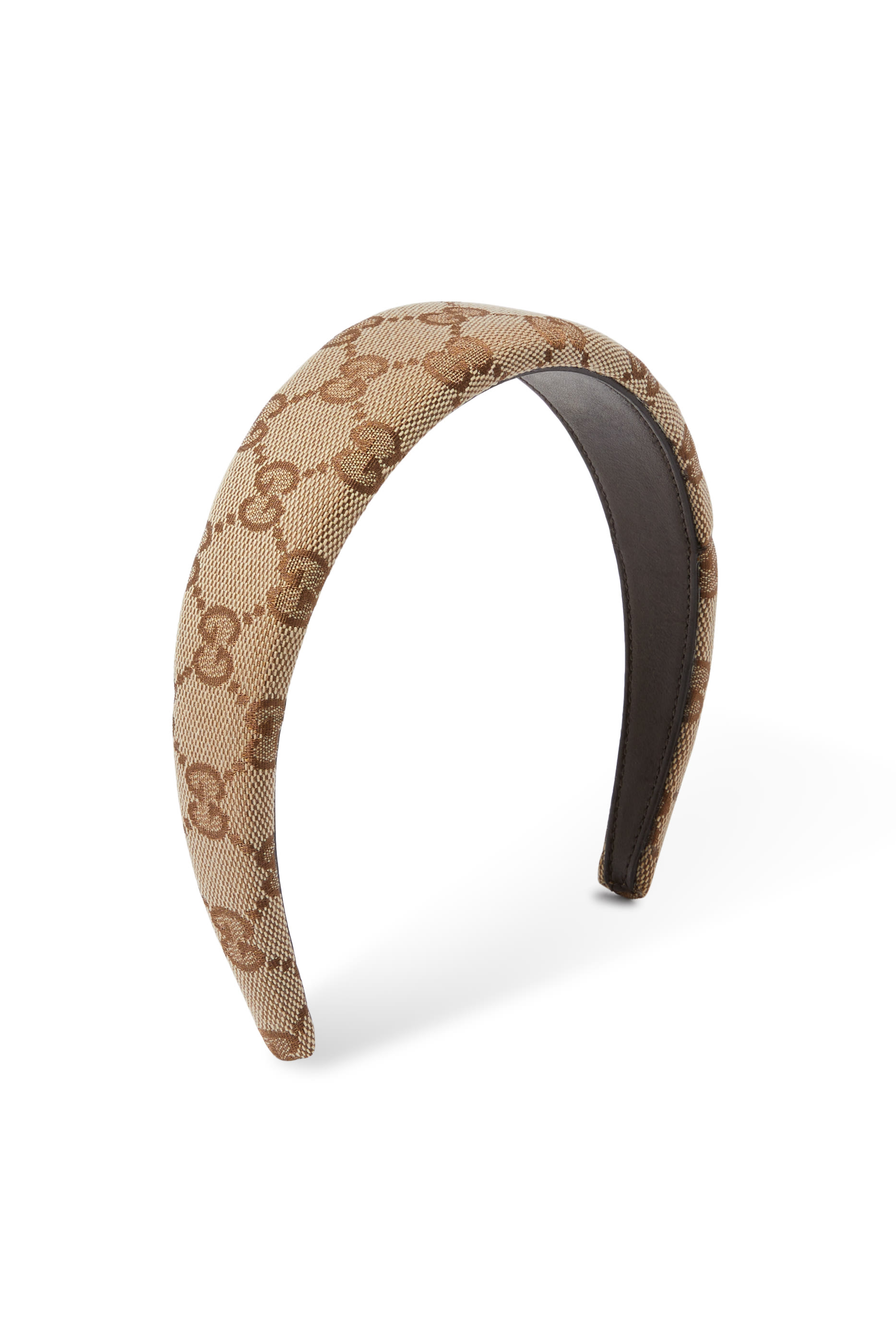 طوق رأس أوريجنال قماش قنب بنقشة حرفي شعار الماركة