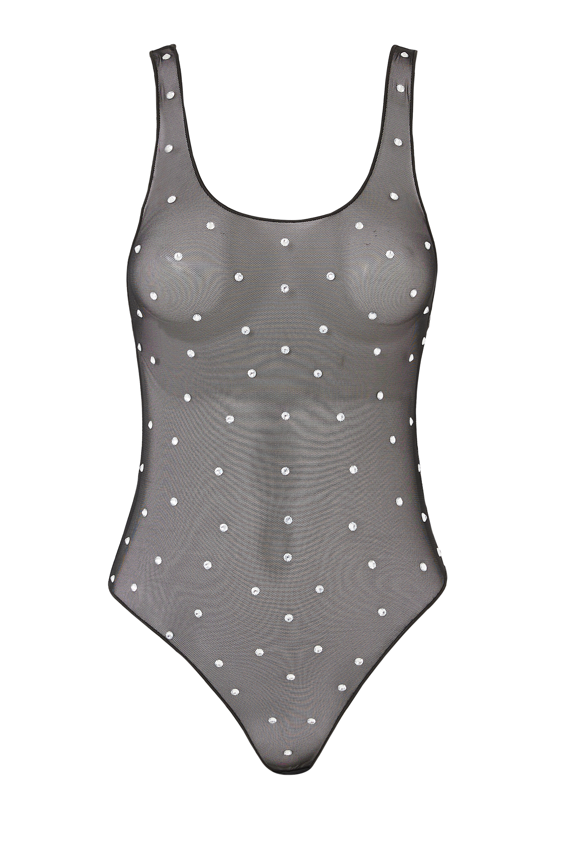 بودي سوت جيم مرصع بالكريستال