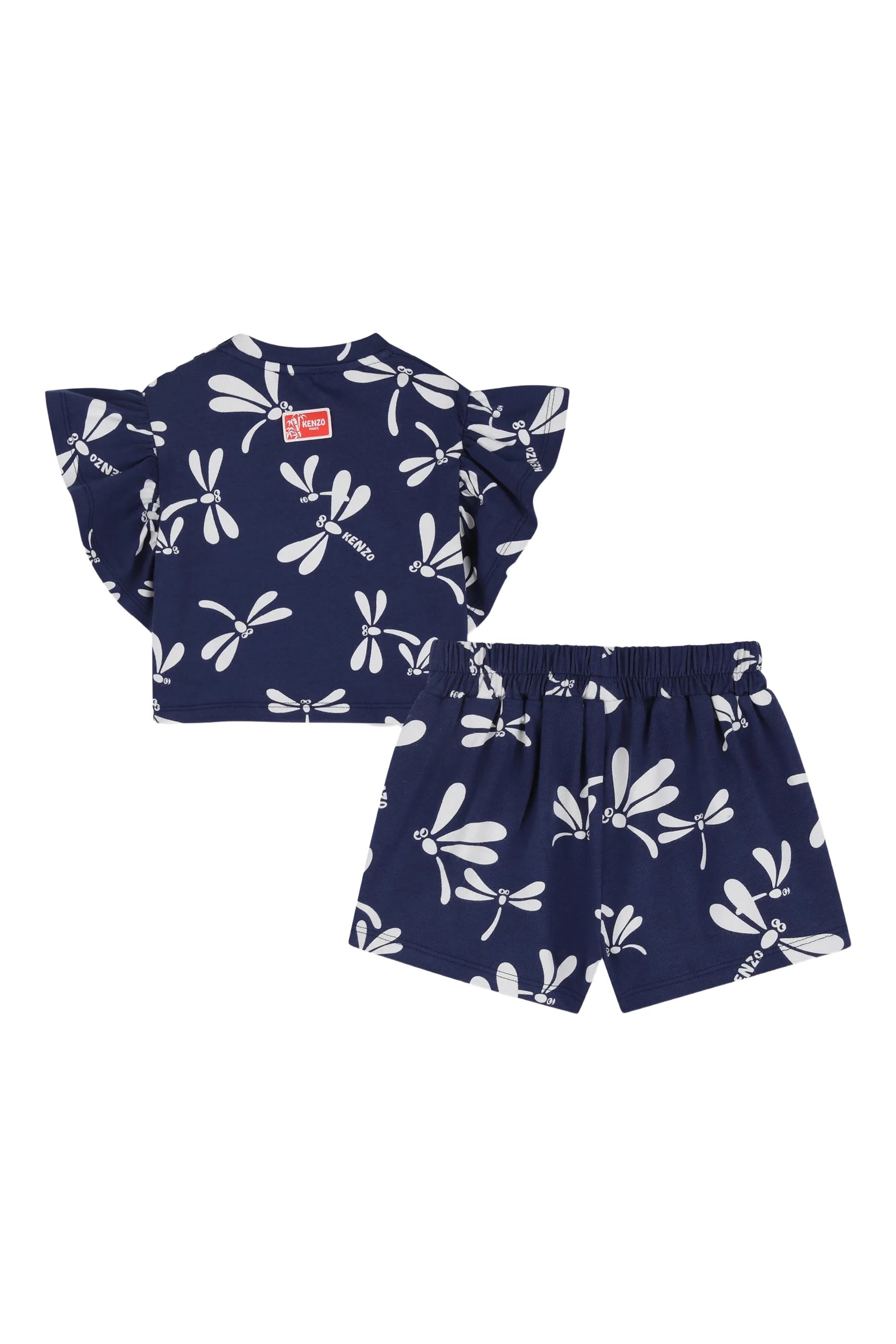 طقم سويت بشعار الماركة وبنطال للأطفال