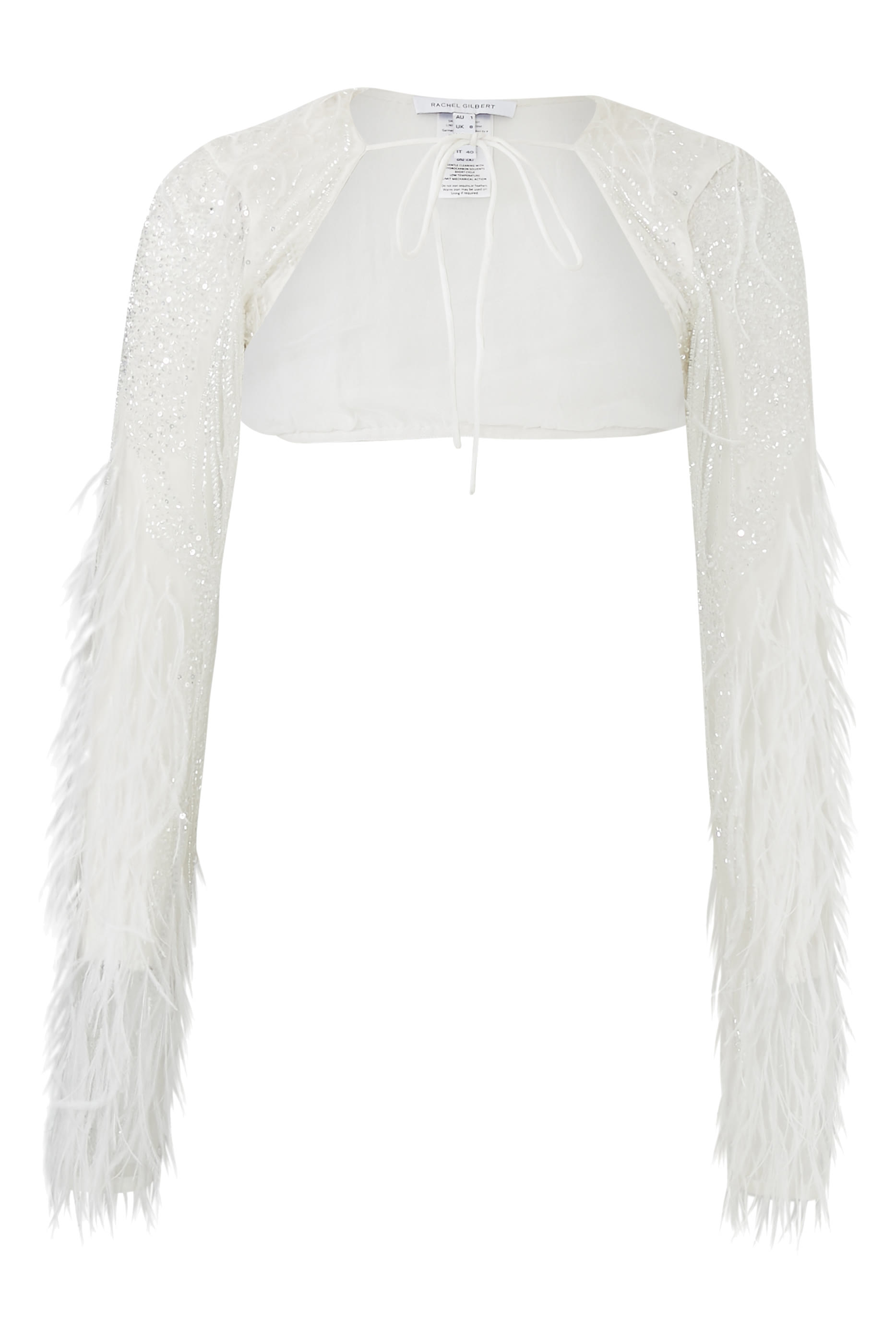 فستان أستر بوليرو مطرز يدويًا