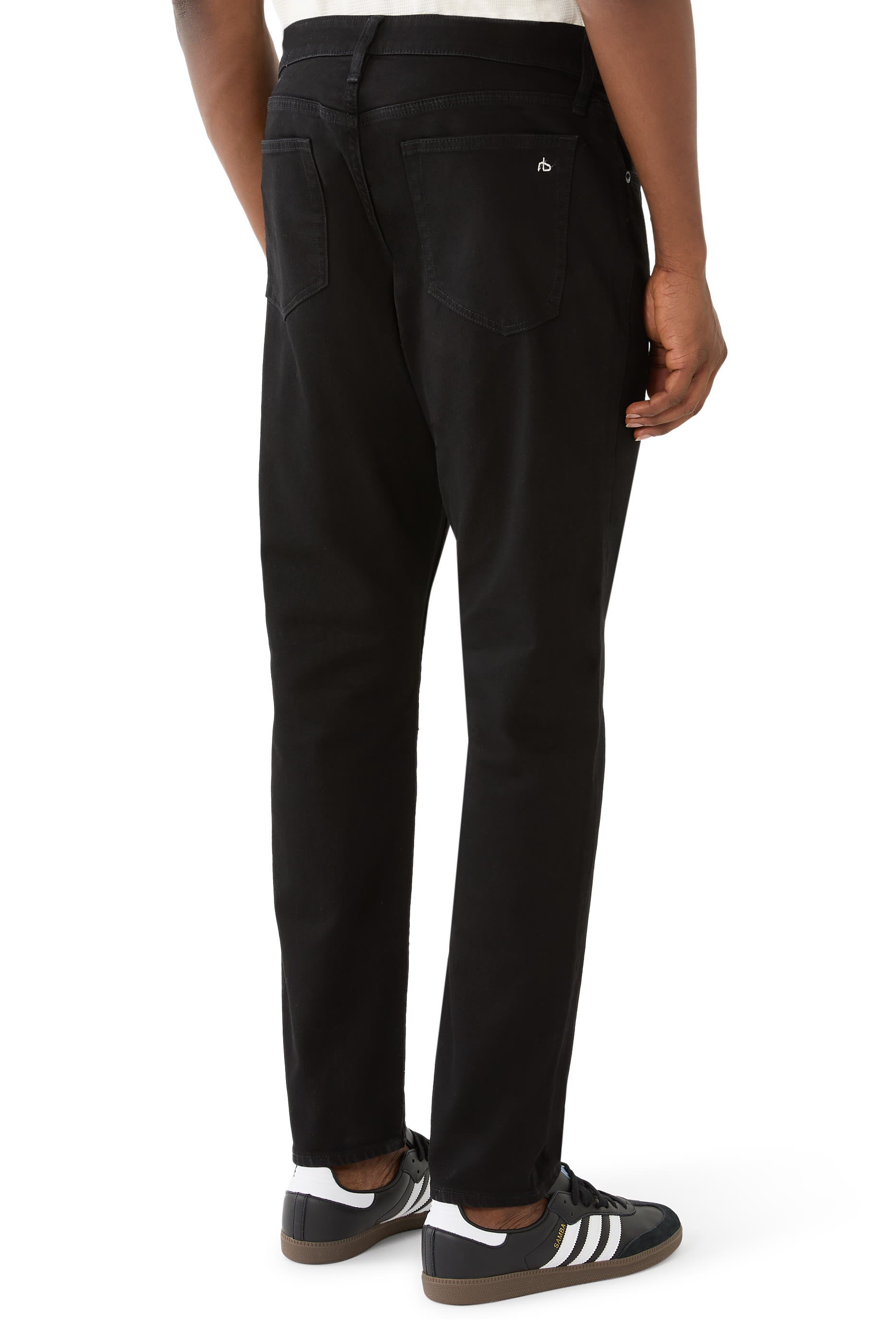 بنطال جينز فيت 3 بقصة رياضية