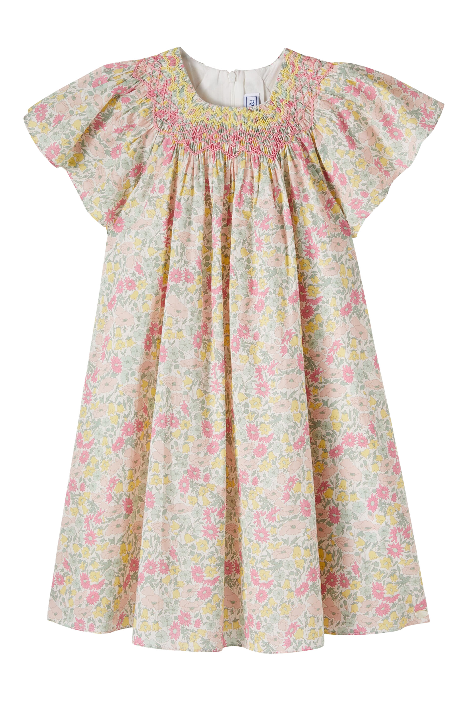 فستان بنقشة حمضيات للأطفال