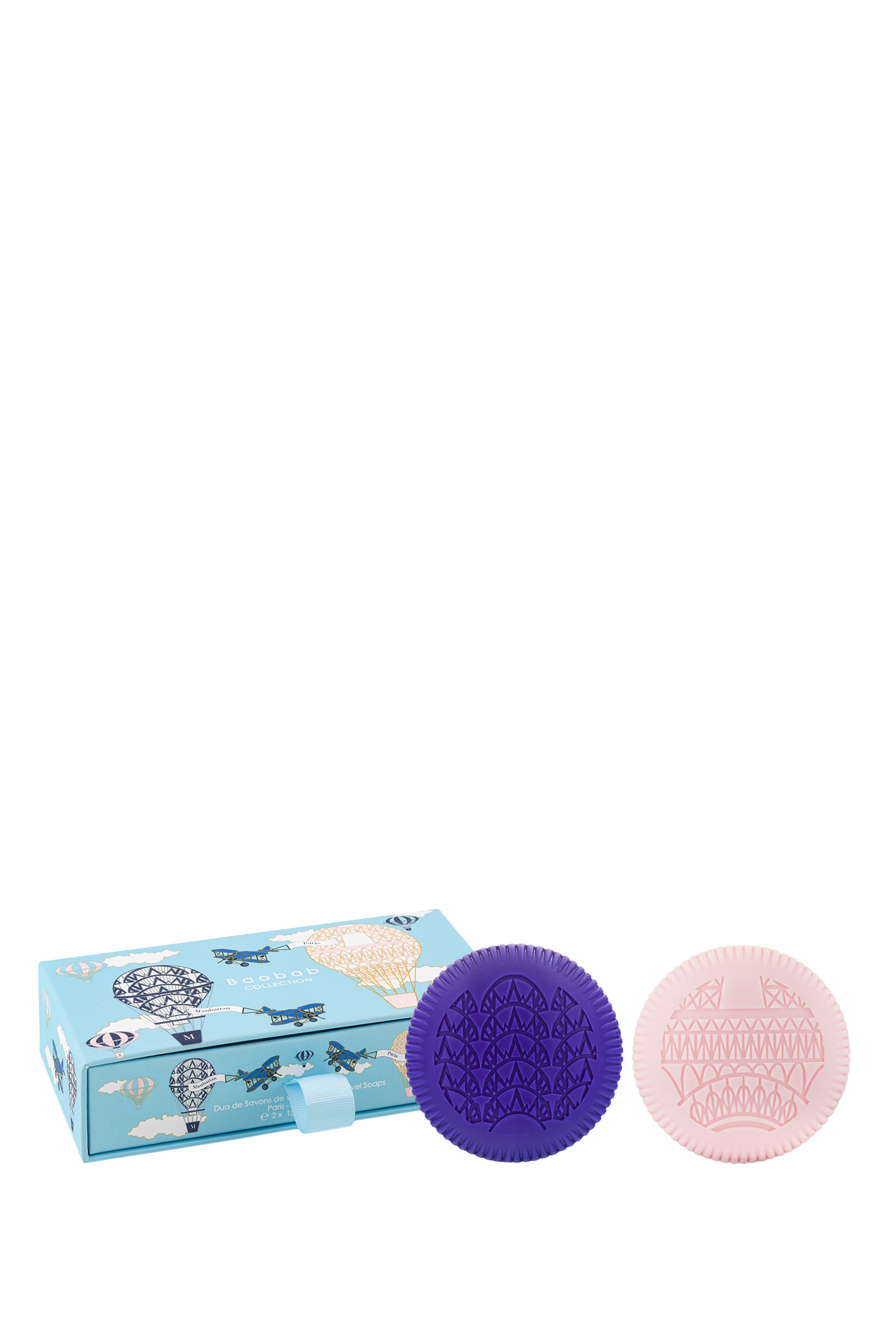 مجموعة هدية صابون باريس ومانهاتن