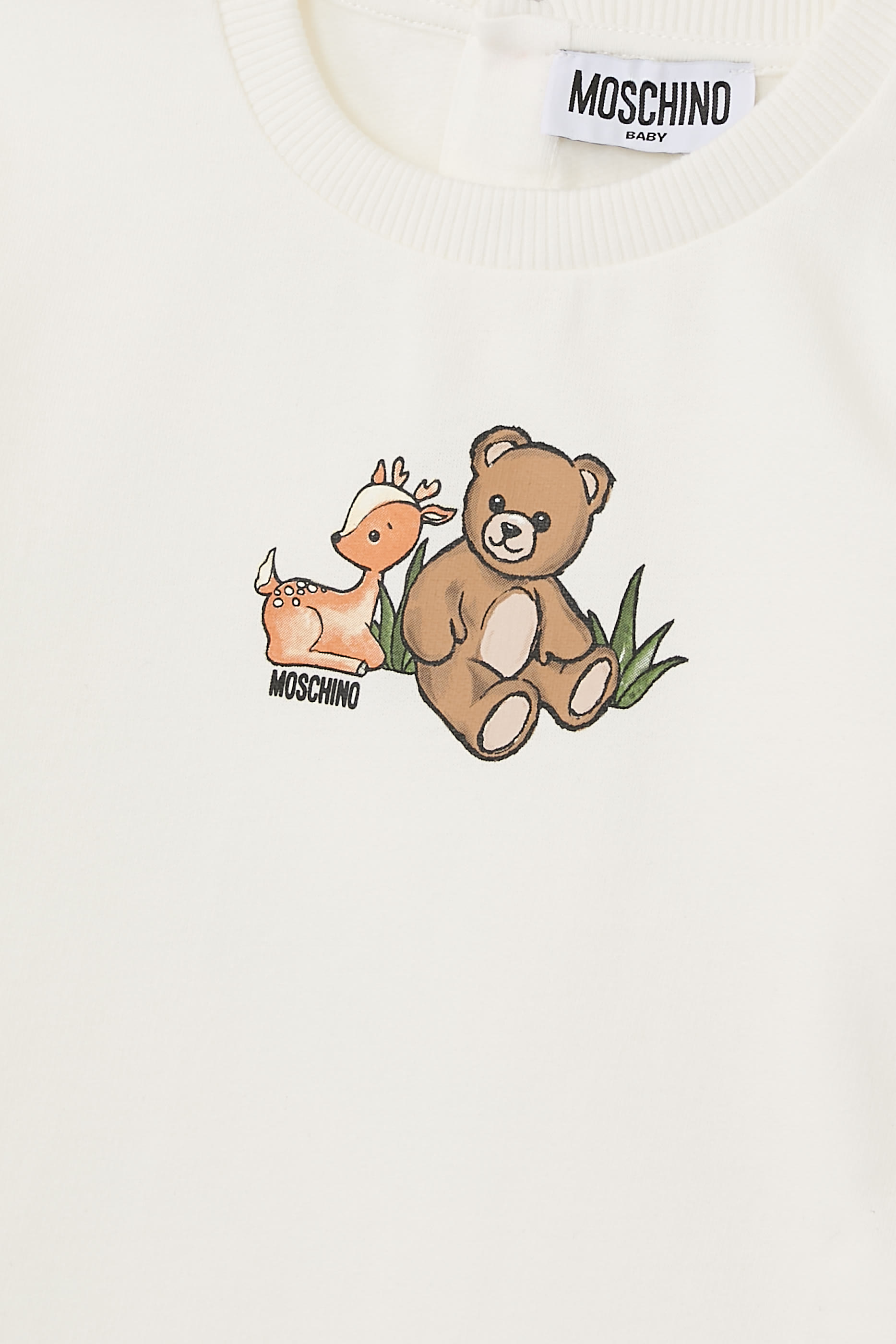  فستان بلاش مزين بطبعة الدب تيدي قطن للأطفال