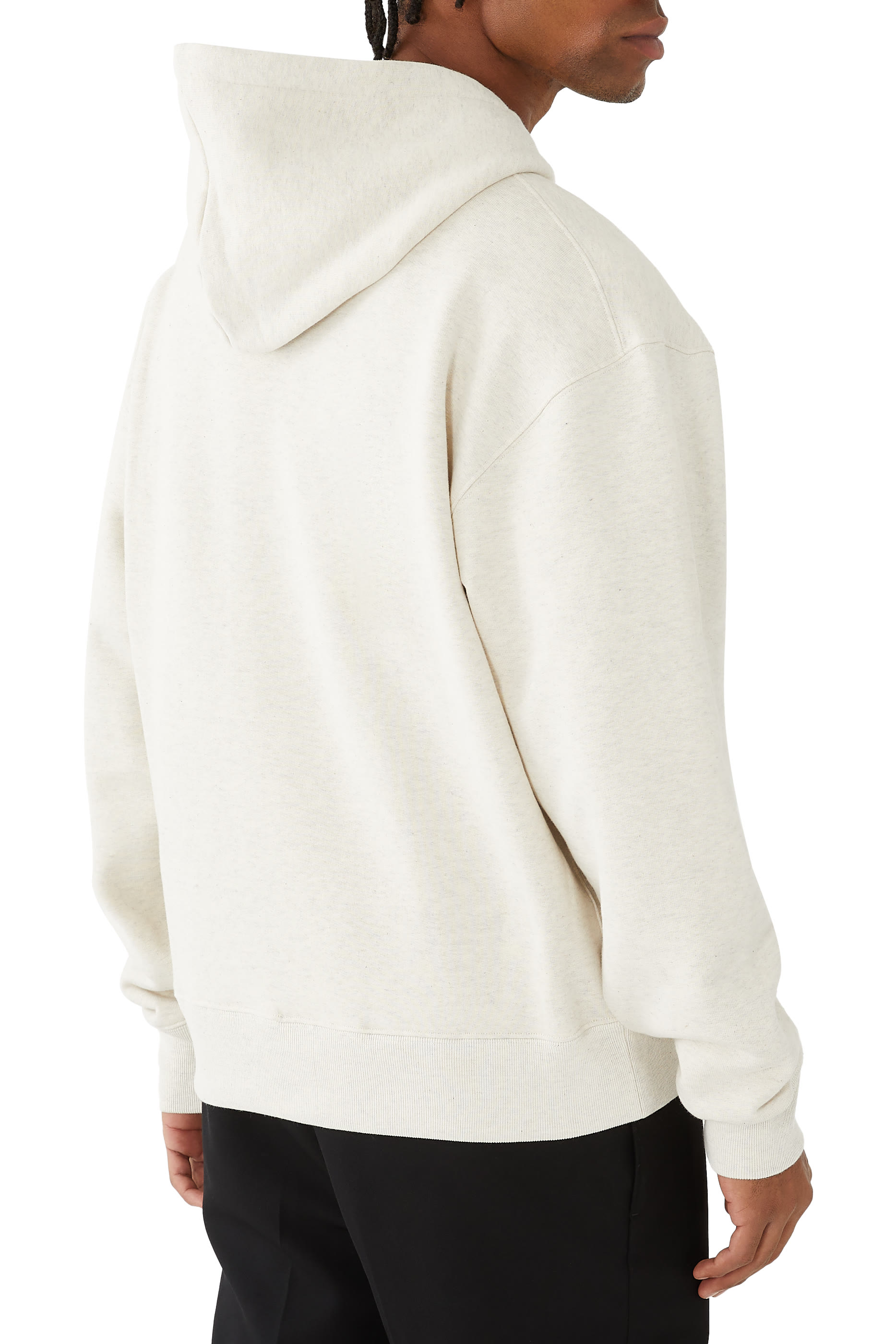 سويت شيرت بغطاء للرأس وتطريز بتصميم جمجمة