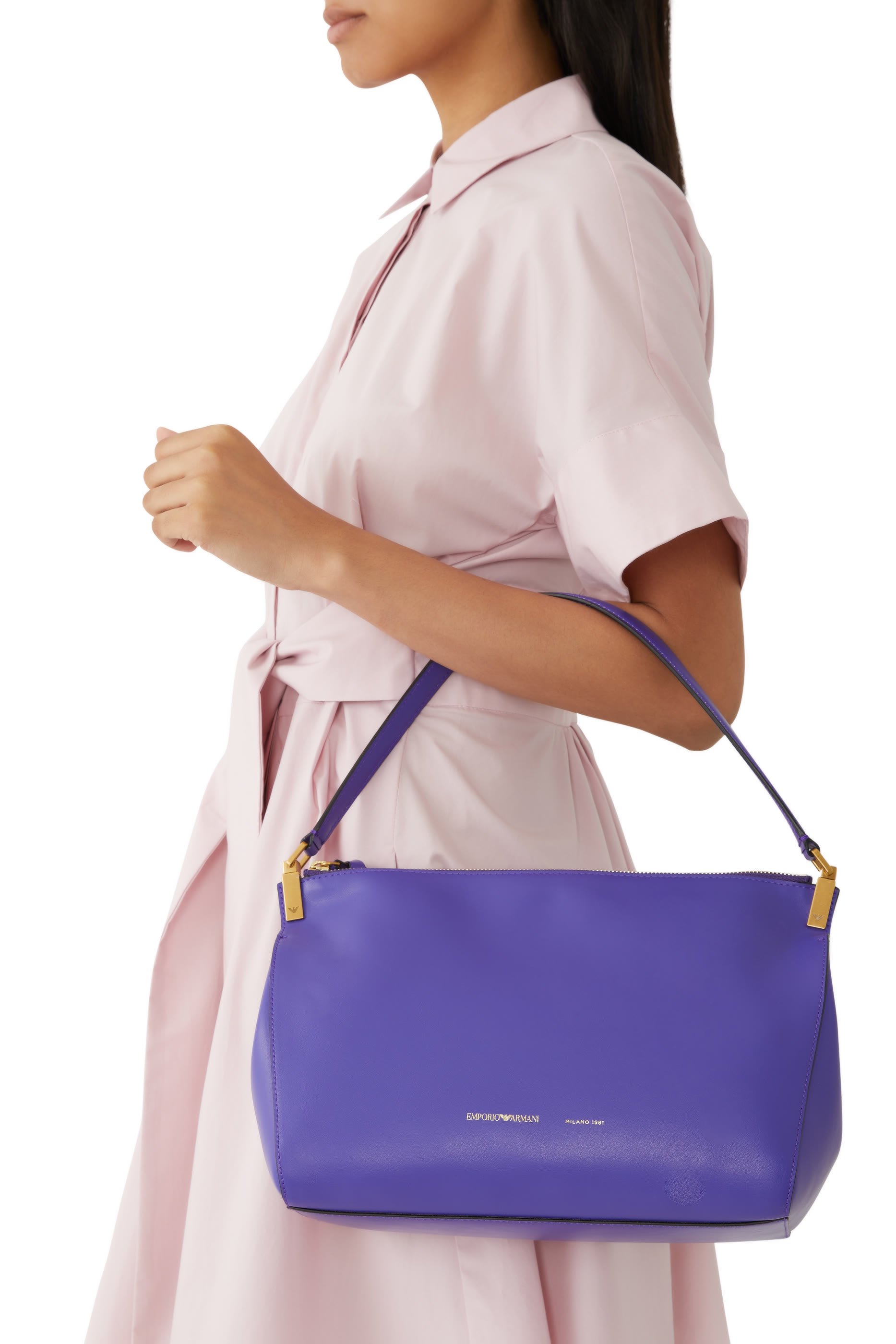 حقيبة هوبو جلد عجل