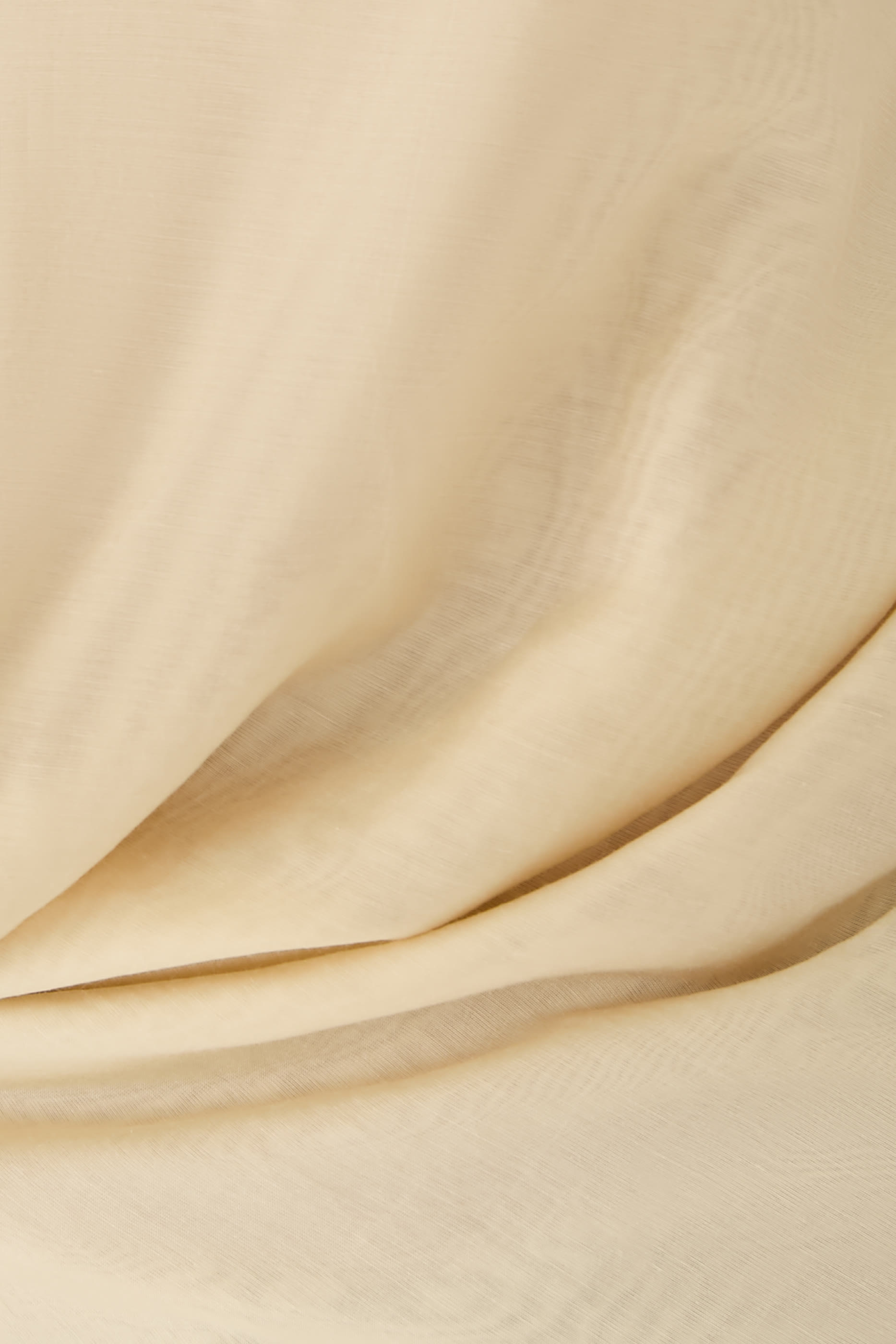 بلوزة بتصميم ملفوف مزموم قطن