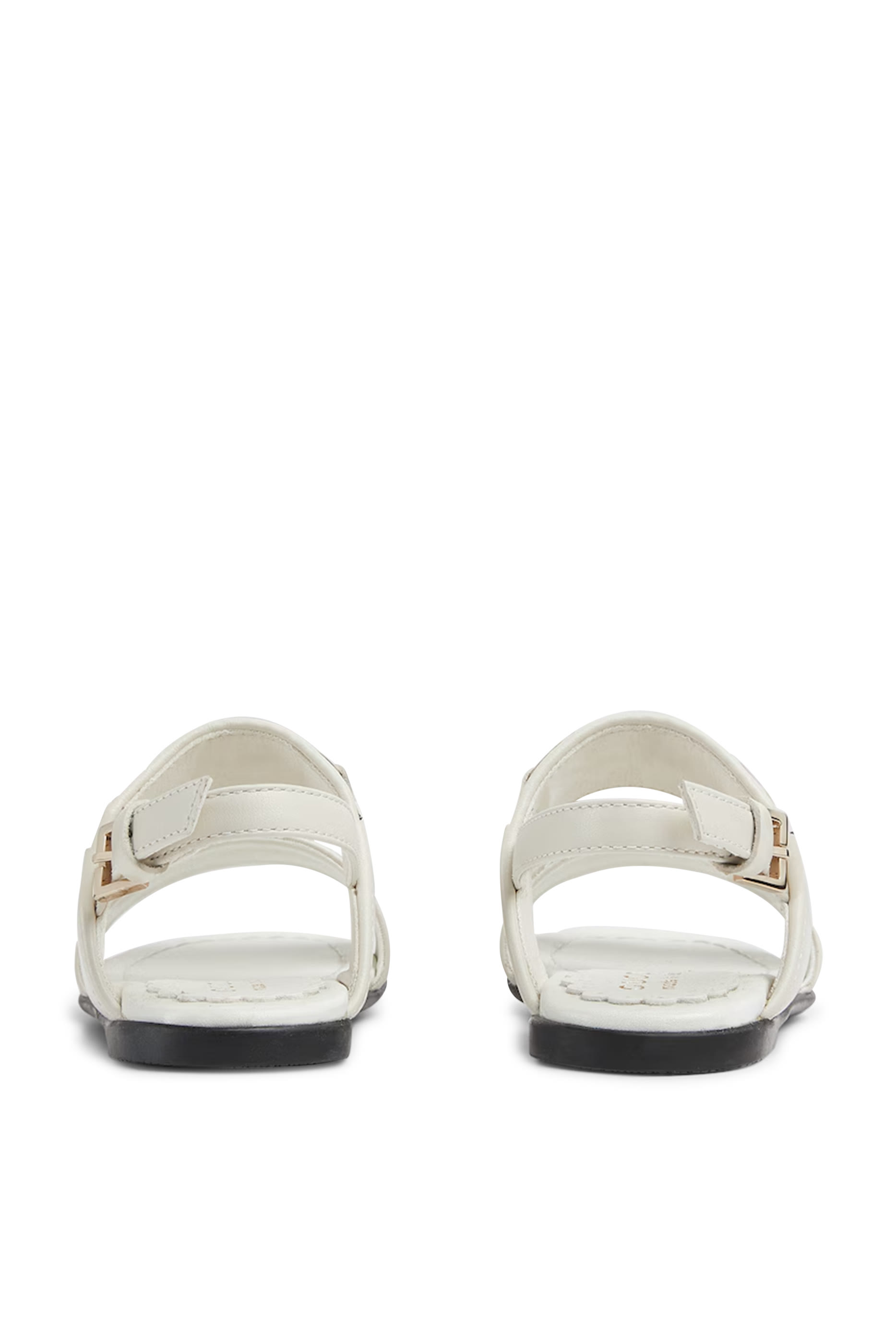 صندل بشريط ويب جلد للأطفال