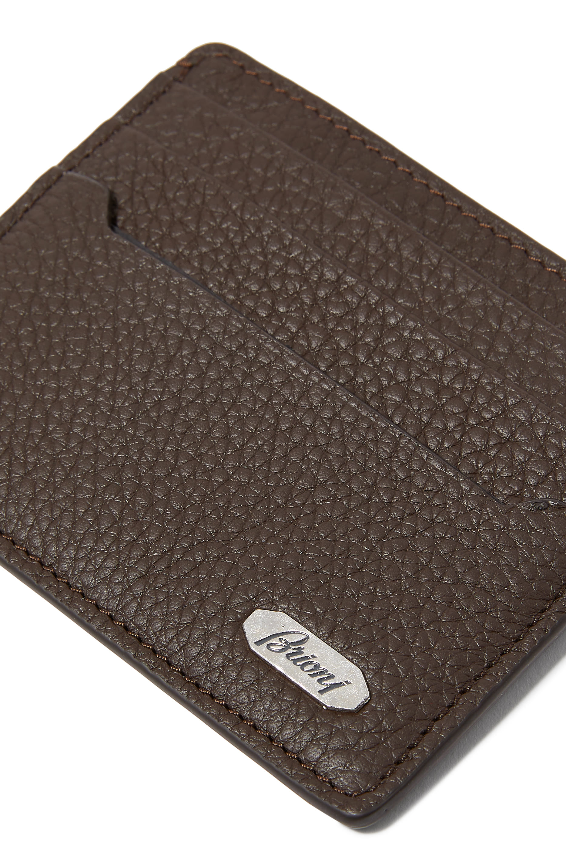 حافظة بطاقات بشعار الماركة