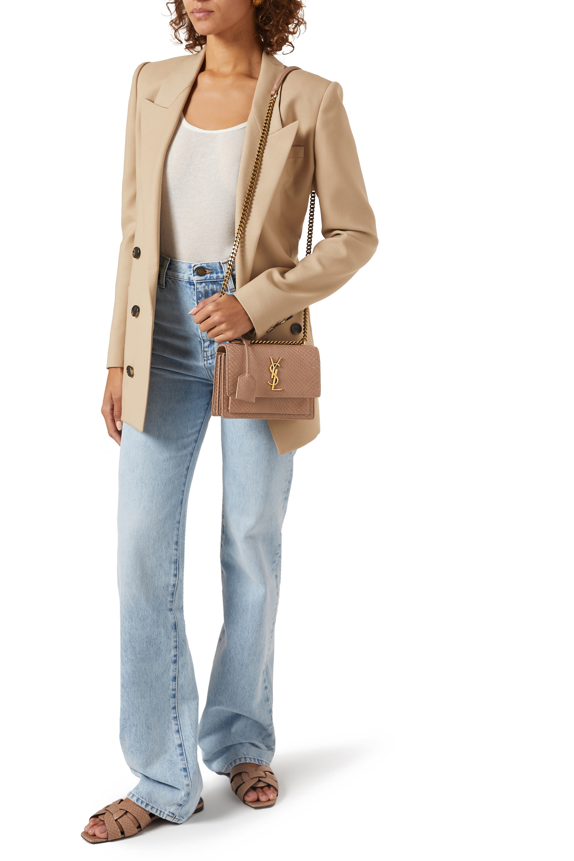 حقيبة سن ست صغيرة بسلسلة