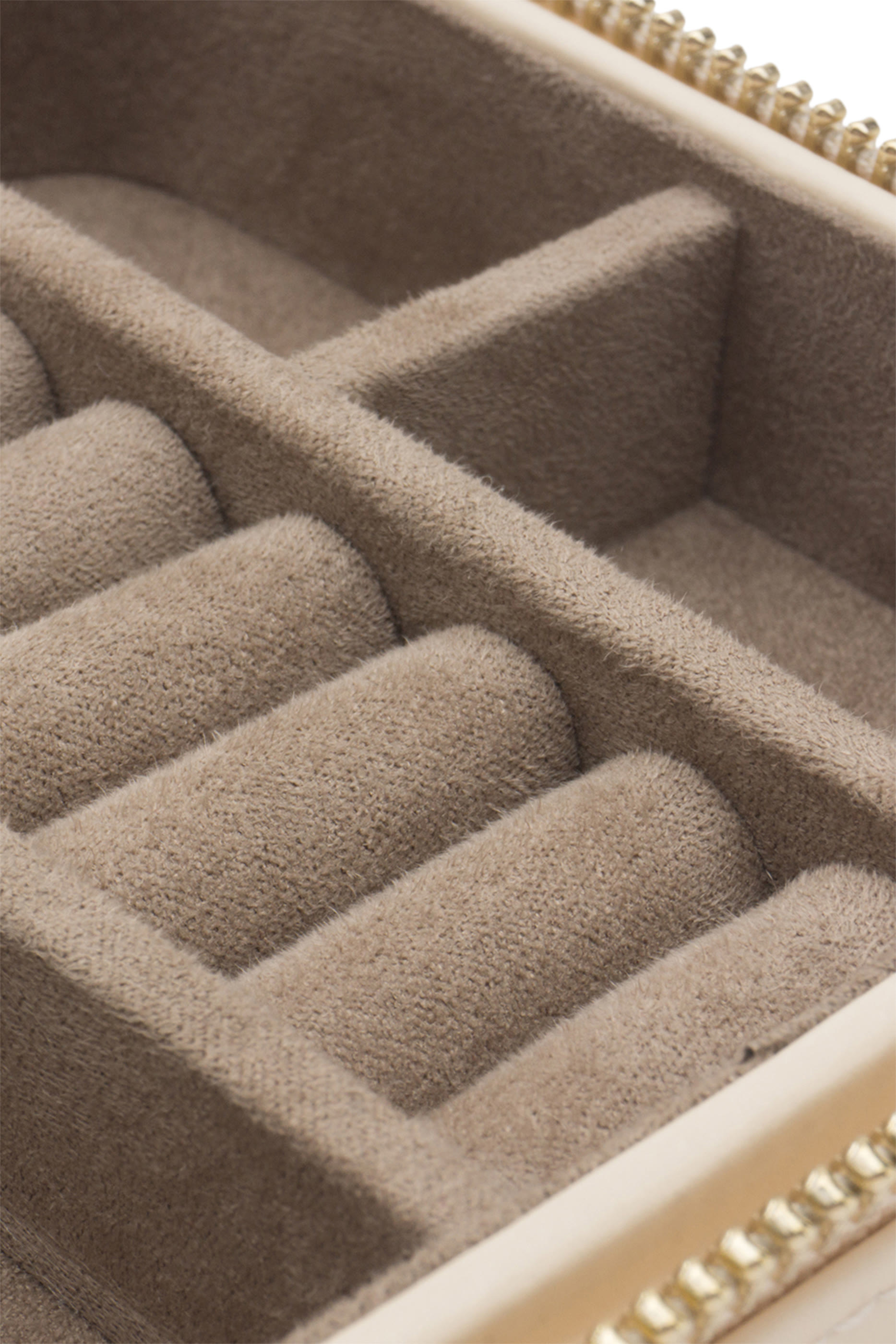 حقيبة مجوهرات كارولين بسحاب للسفر