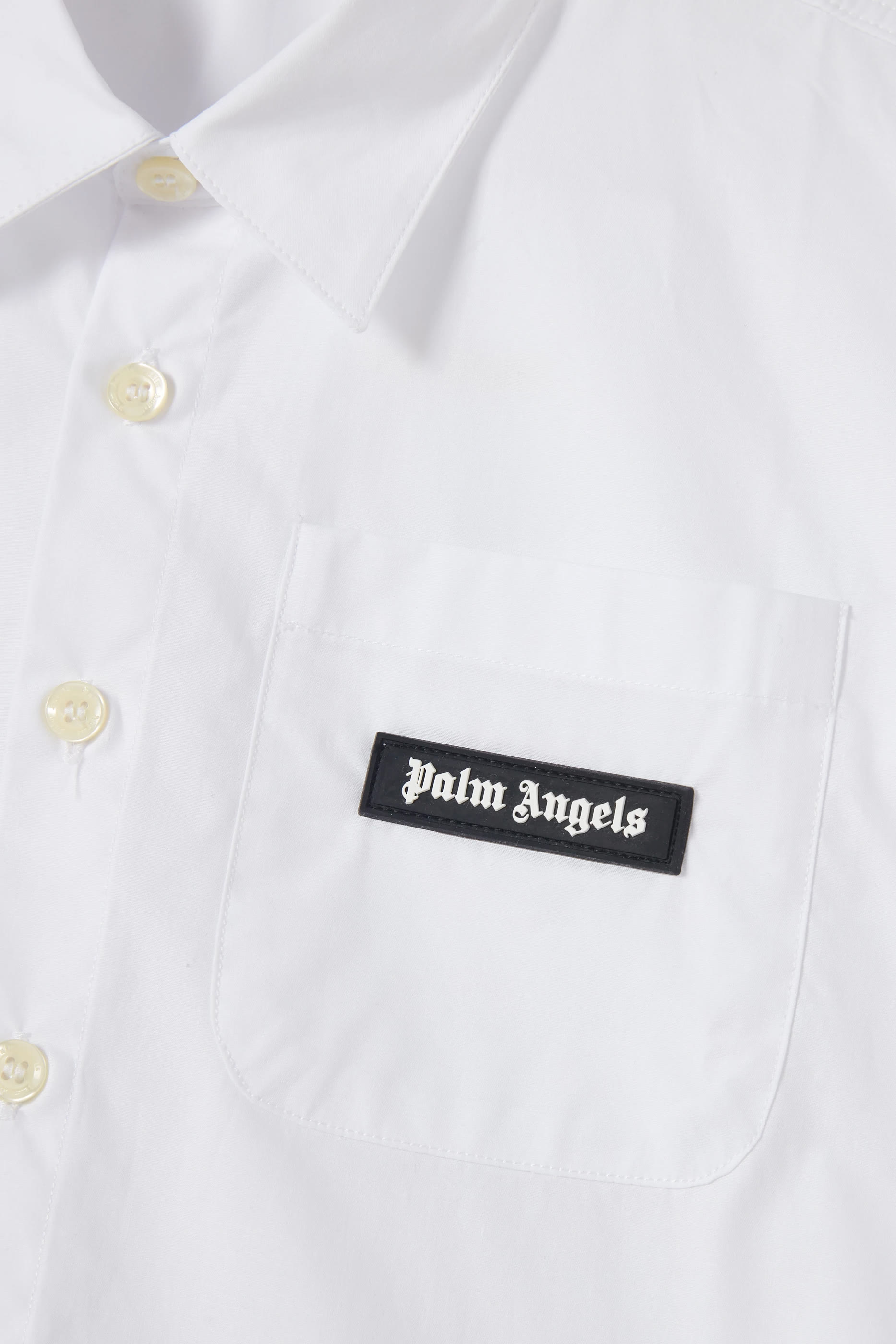 قميص بشعار الماركة منحني للأطفال