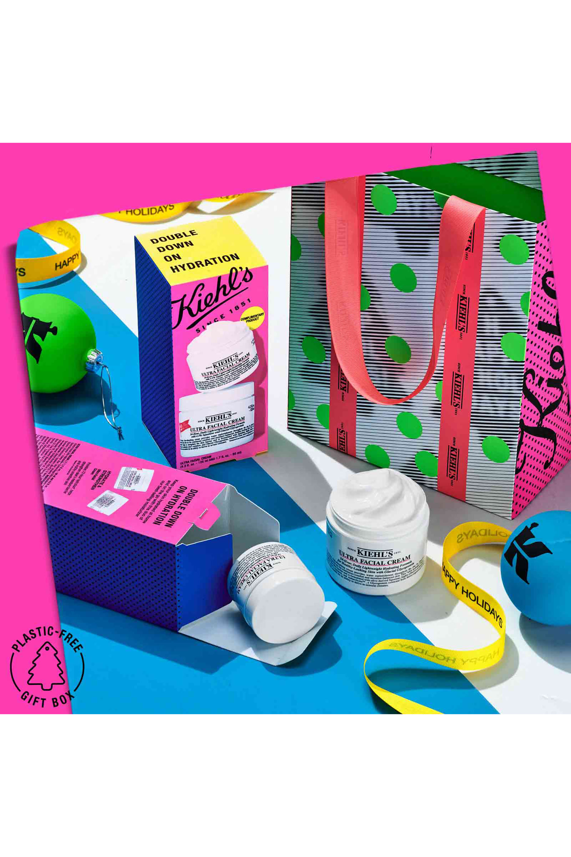 مجموعة هدايا كريم الترا للوجه لمضاعفة الترطيب