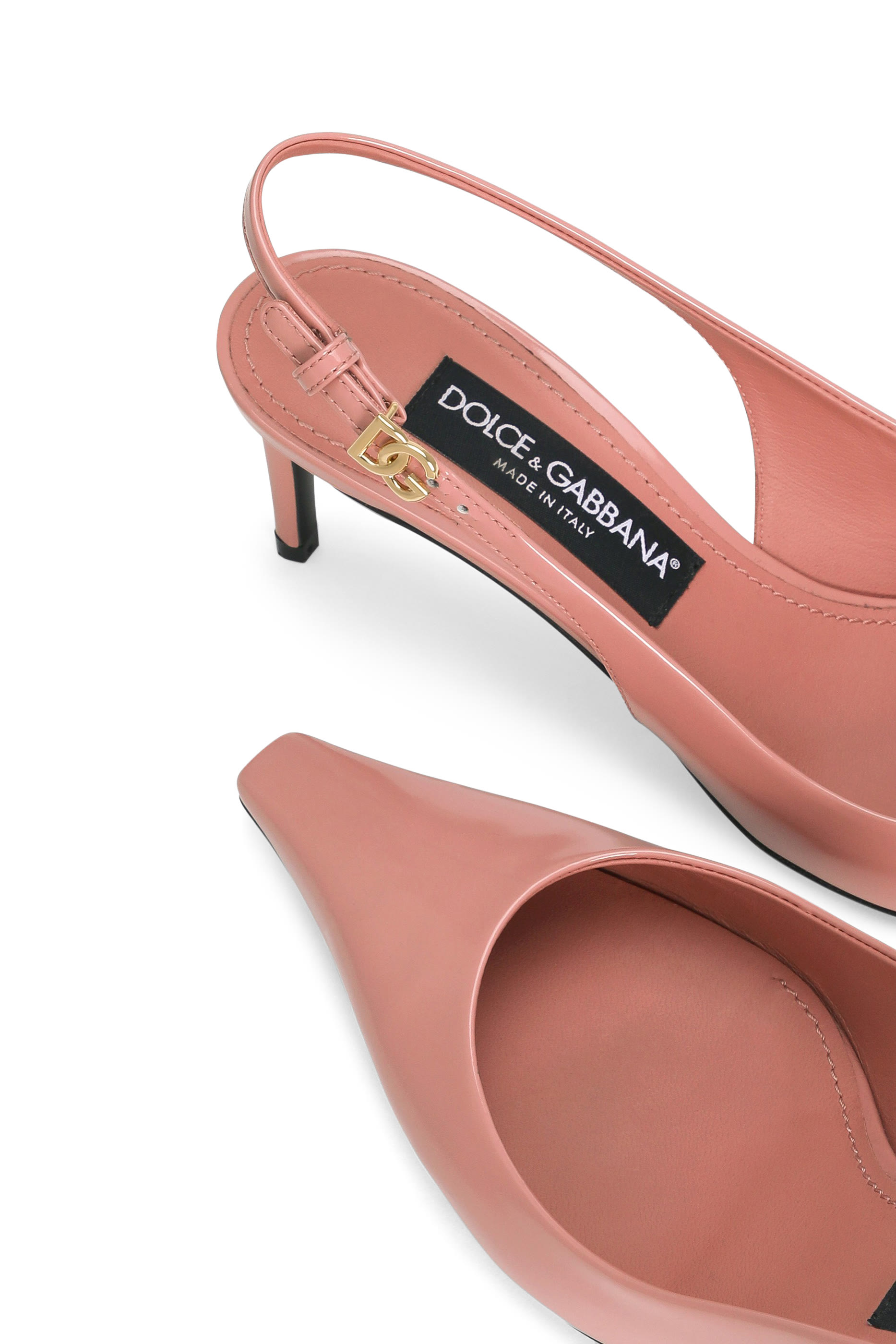 حذاء كلاسيك 90 بسير خلفي جلد عجل لامع