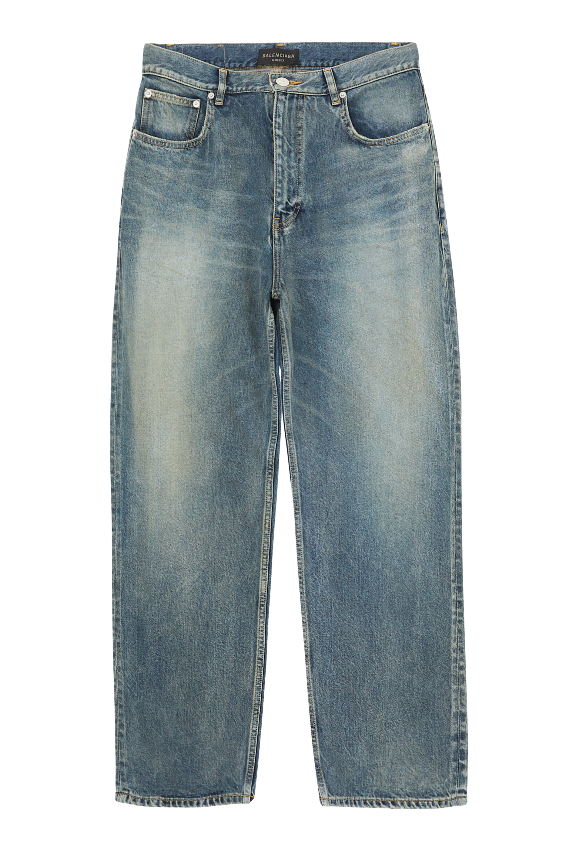 بنطال جينز بقصة فضفاضة للجنسين