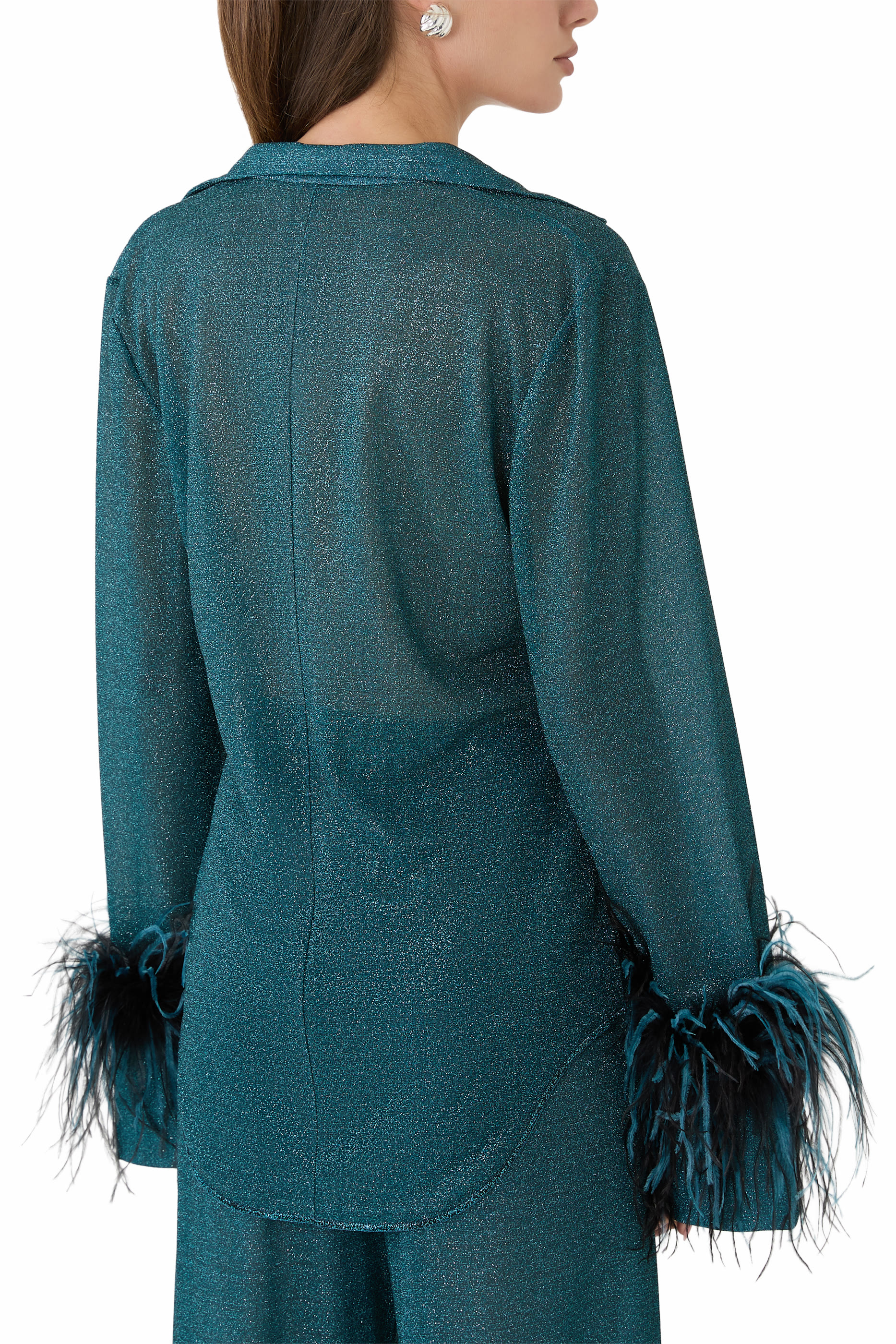 قميص بياقة عميقة وربطة أمامية لوريكس لوميير