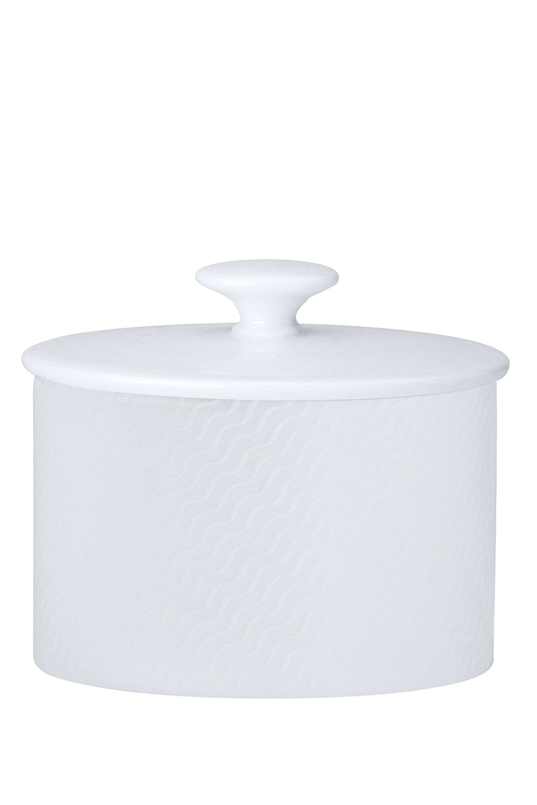 وعاء سكر لاهاري بتصميم بيضاوي وغطاء