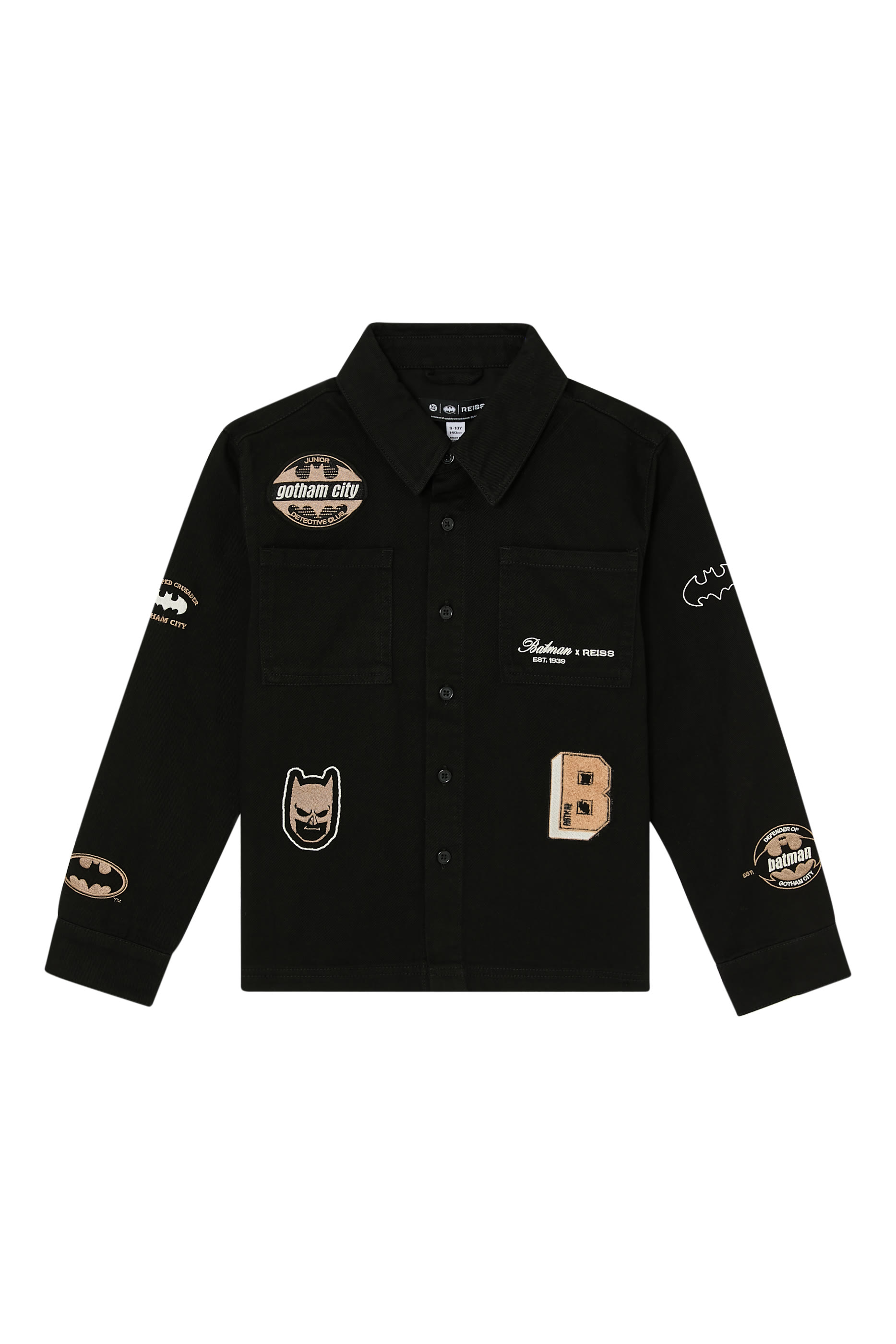 سترة برقعة باتمان للأطفال