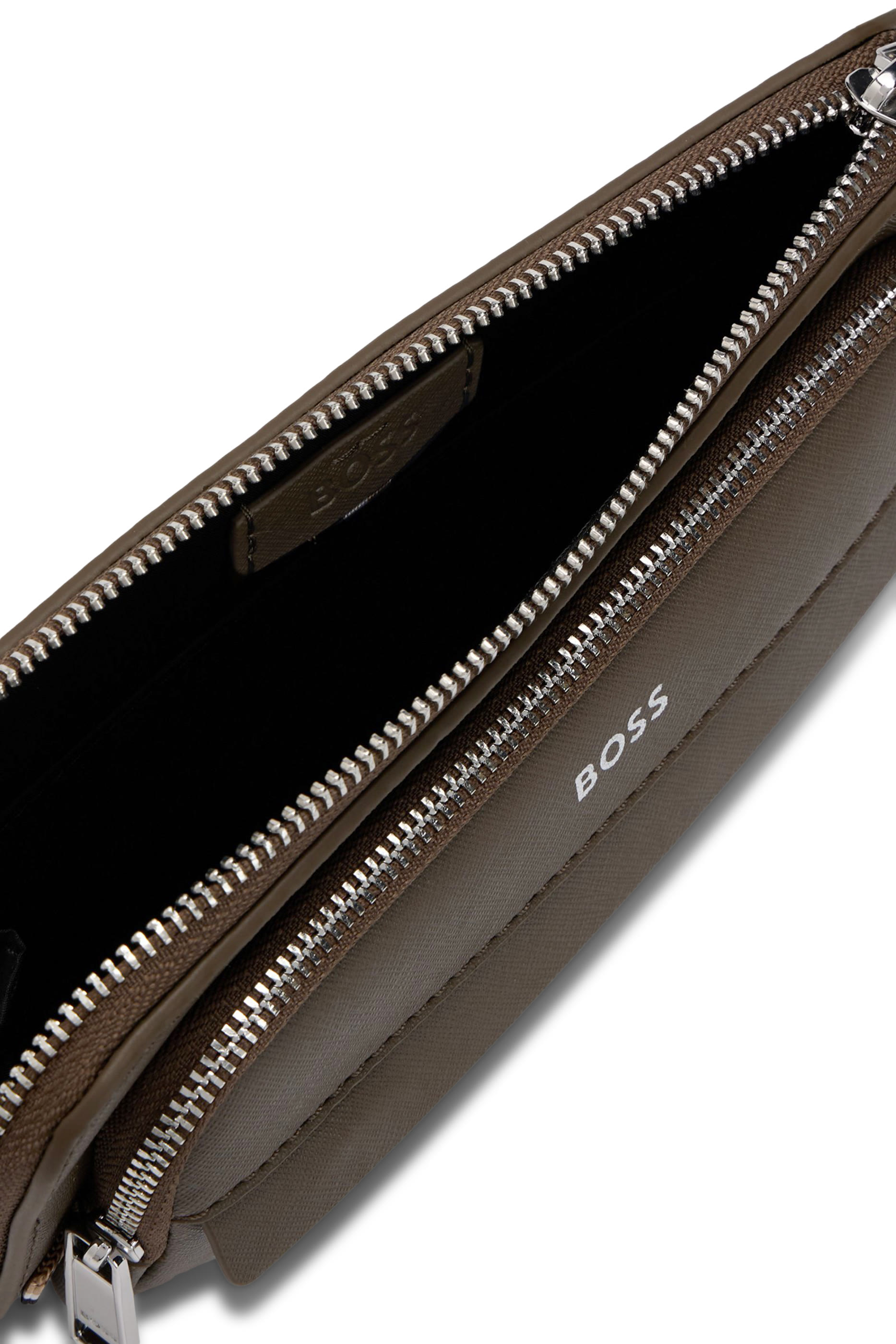 حقيبة كروس بودي زير مقسمة