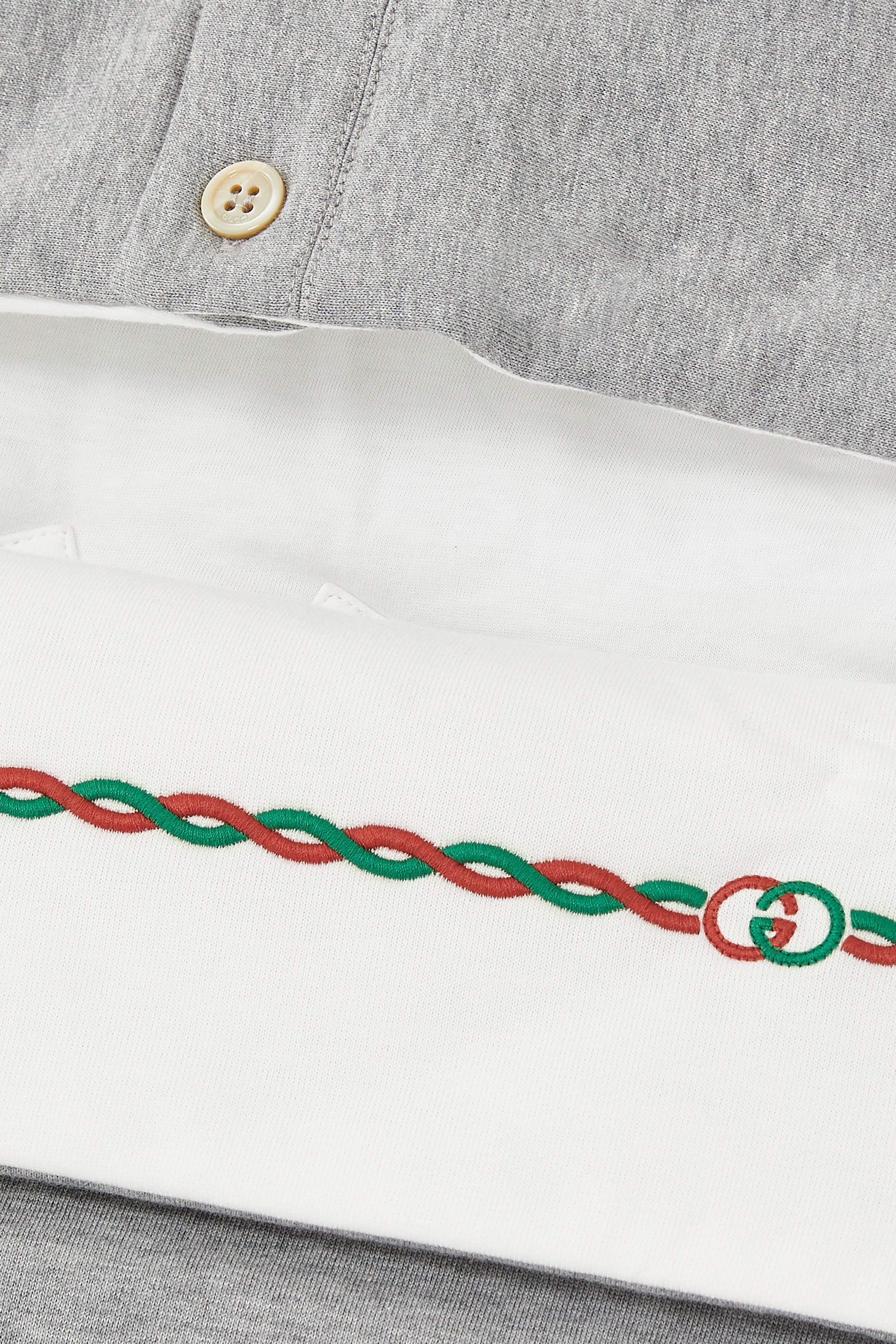 كيس نوم للأطفال بنقشة حروف شعار الماركة بتصميم متداخل