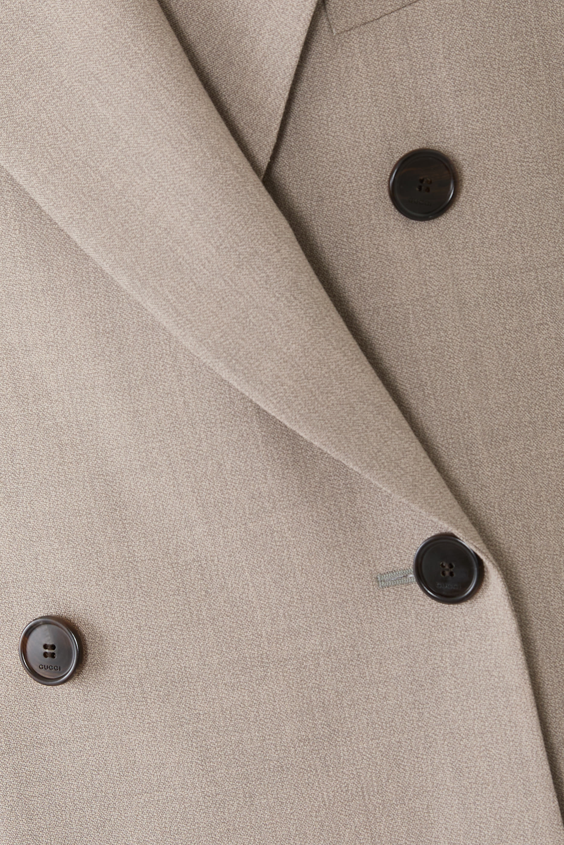 جاكيت بصفي أزرار صوف مولينيه