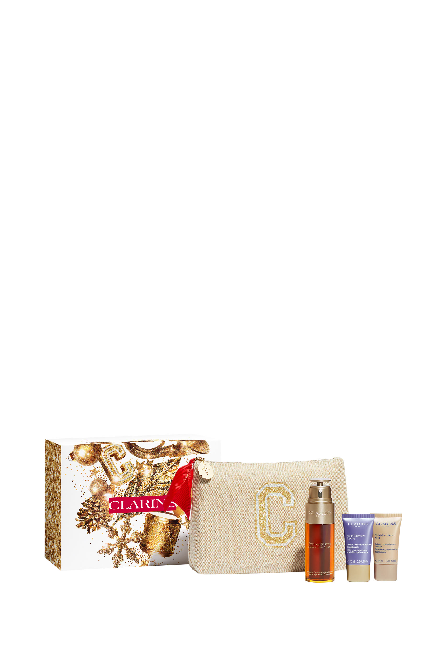 مجموعة دابل سيروم اند نوتري لوميير نايت