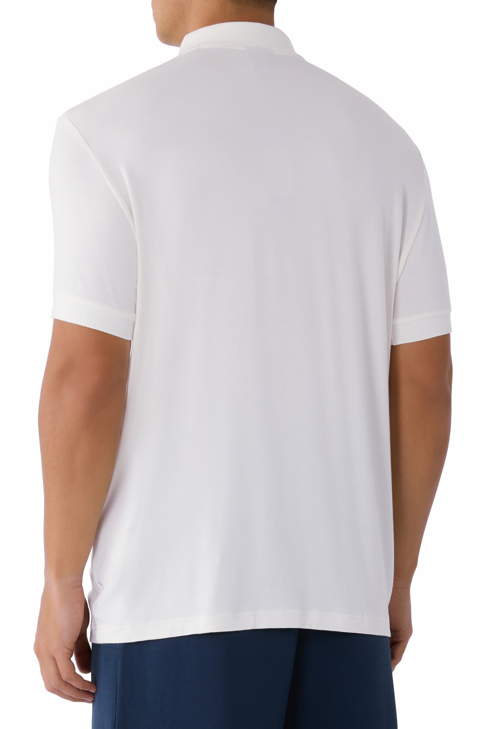 قميص بولو بنصف سحاب