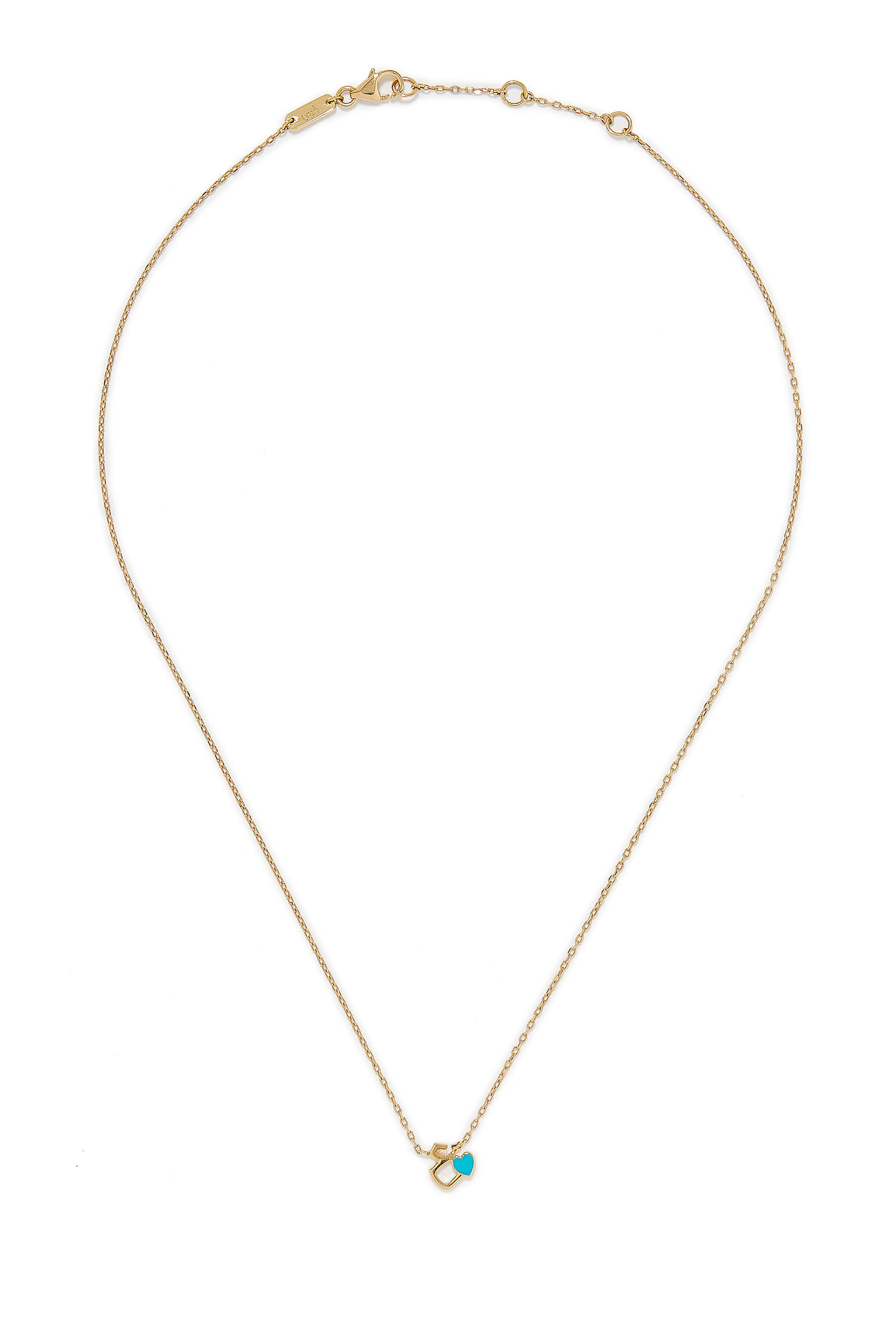 سوار تيني بلينج للأطفال، مينا وذهب أصفر عيار 18