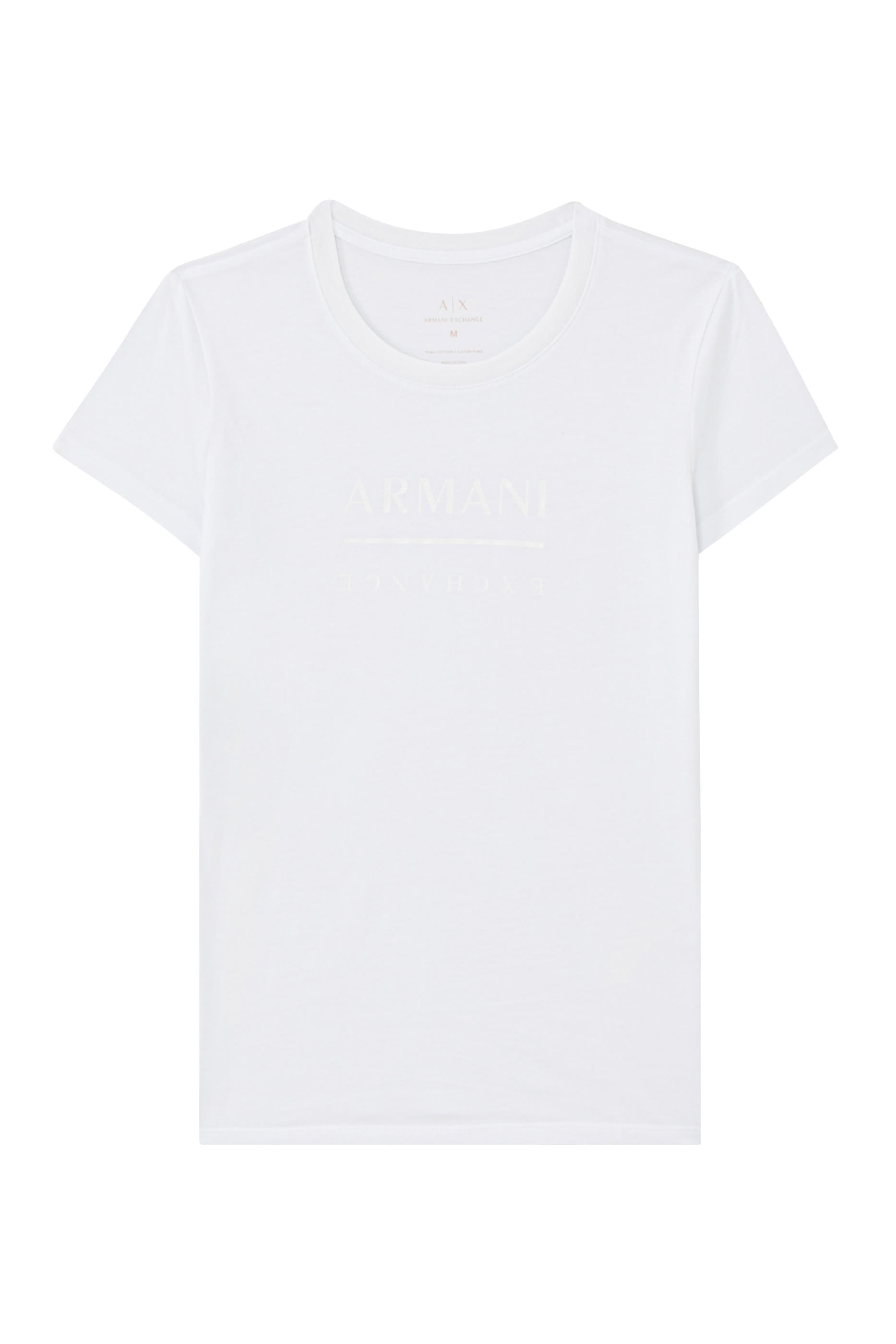 تيشيرت بشعار الماركة قطن