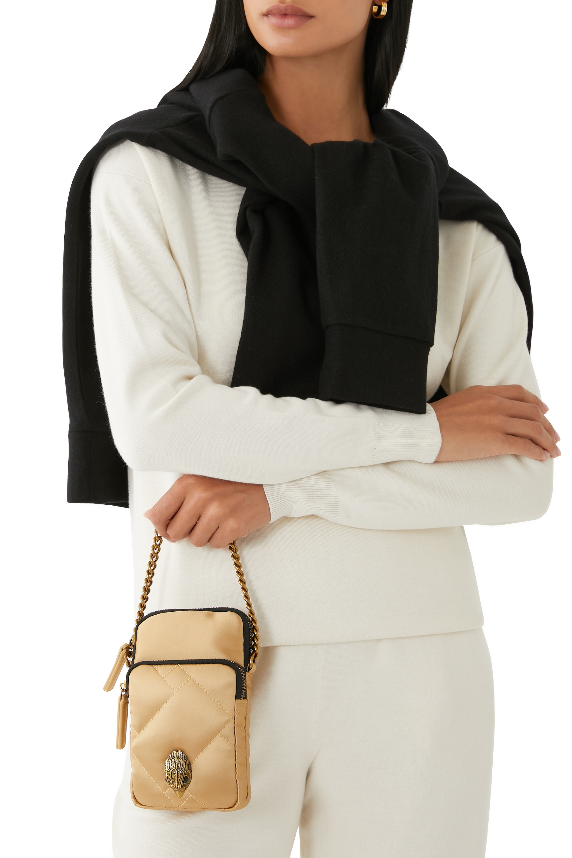 حقيبة كروس متعددة الجيوب نايلون معاد تدويره