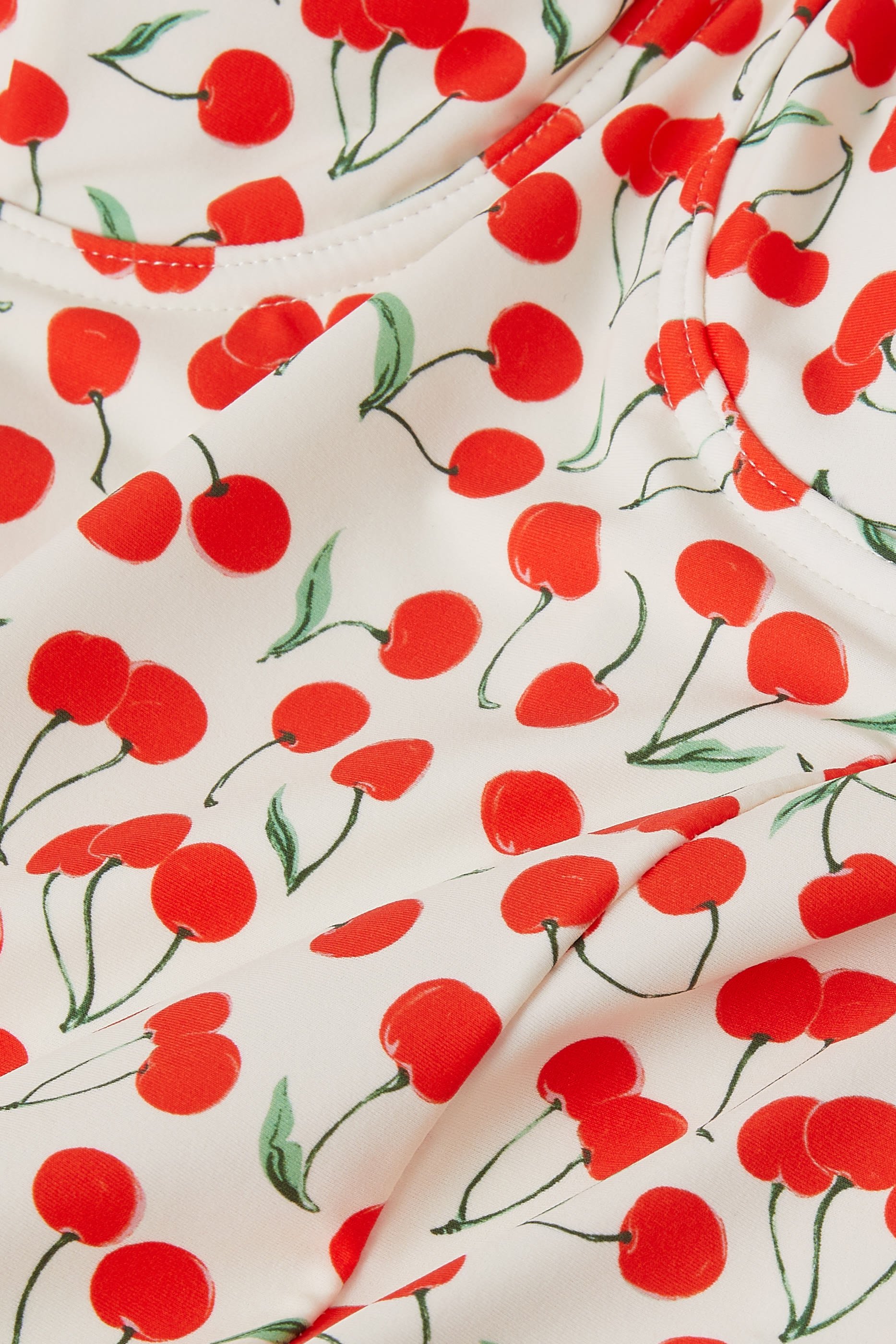 لباس سباحة قطعة واحدة بنقشة كرز