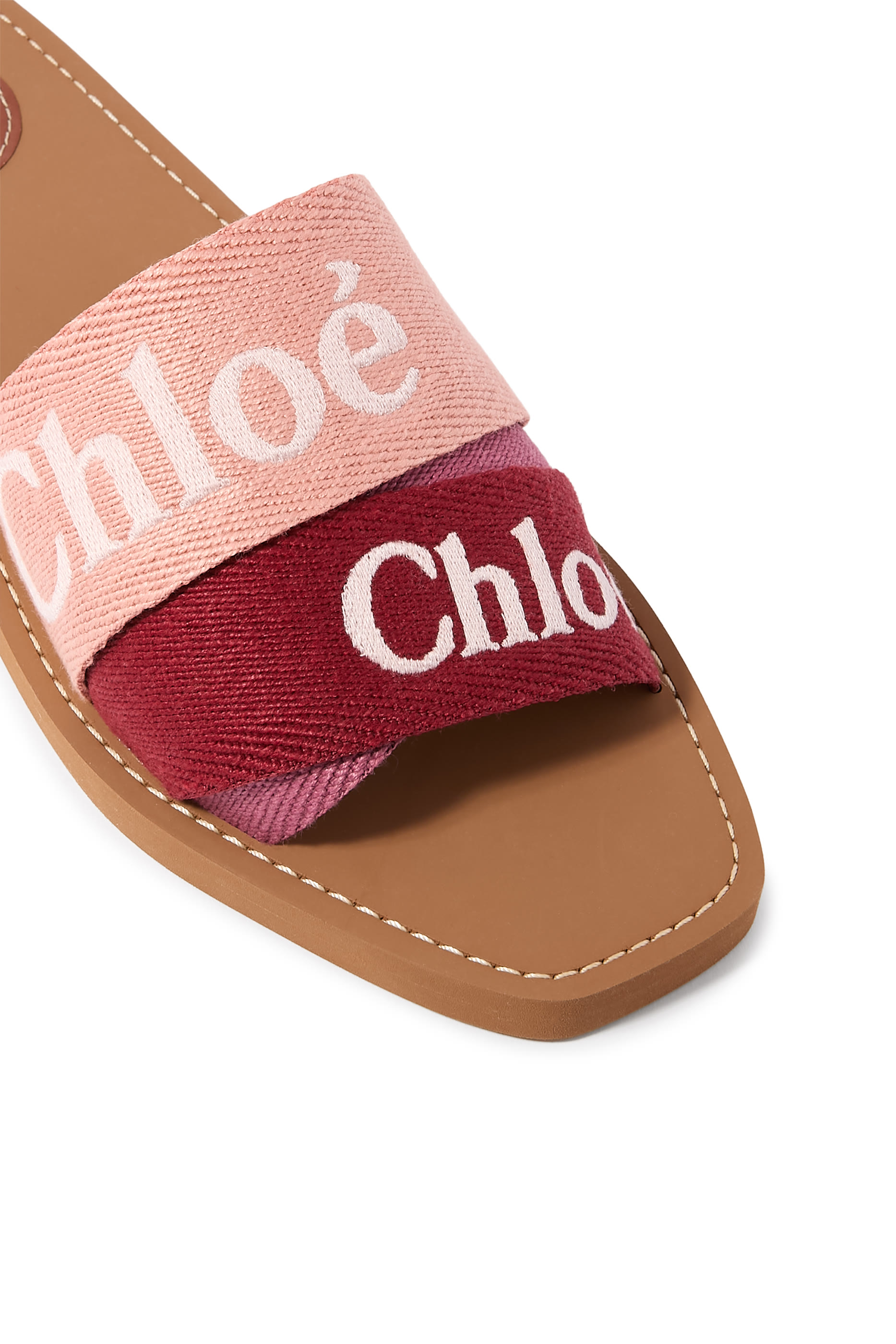 حذاء خفيف وودي بشعار الماركة قماش قنب