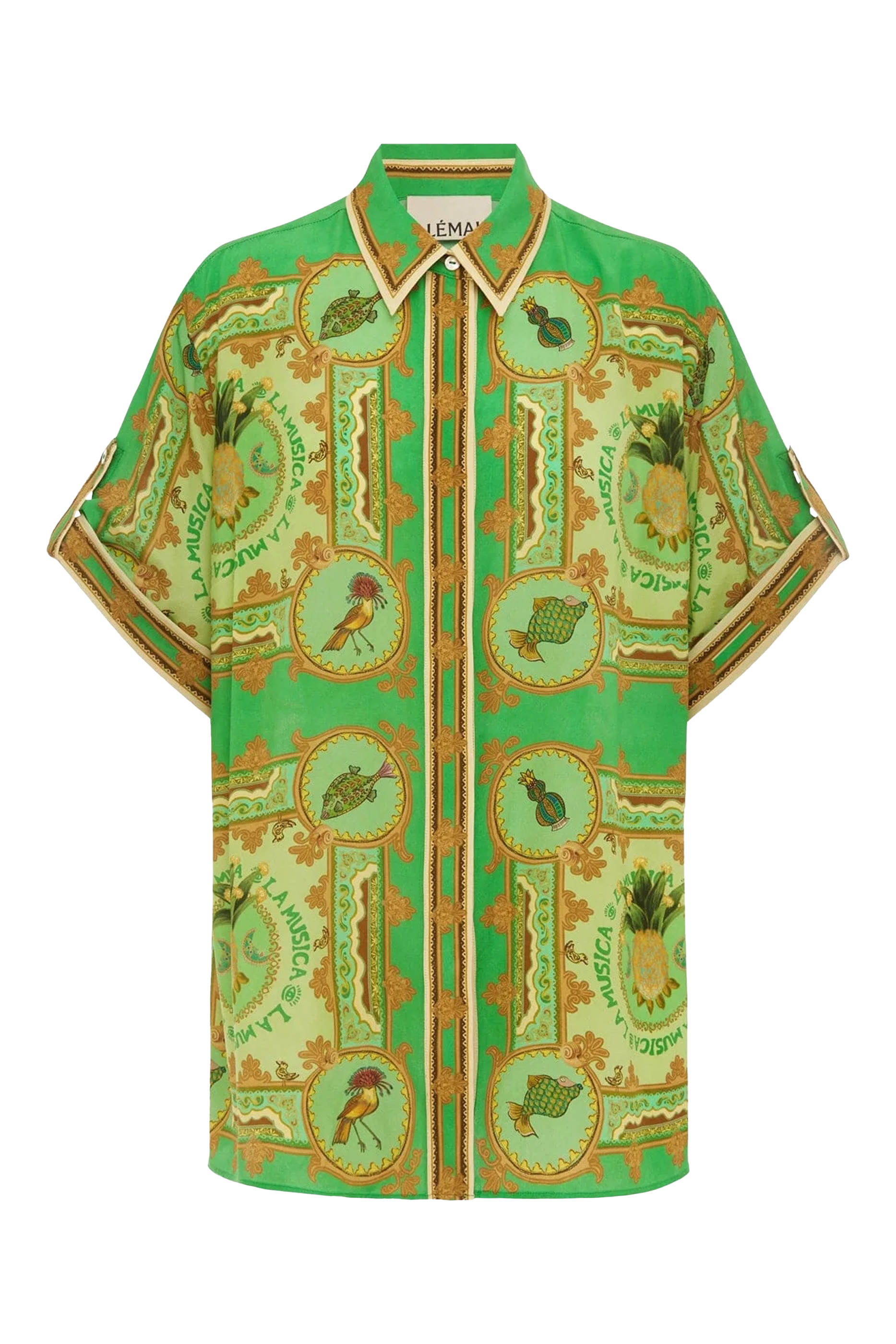 قميص لا ميوزيكا حرير