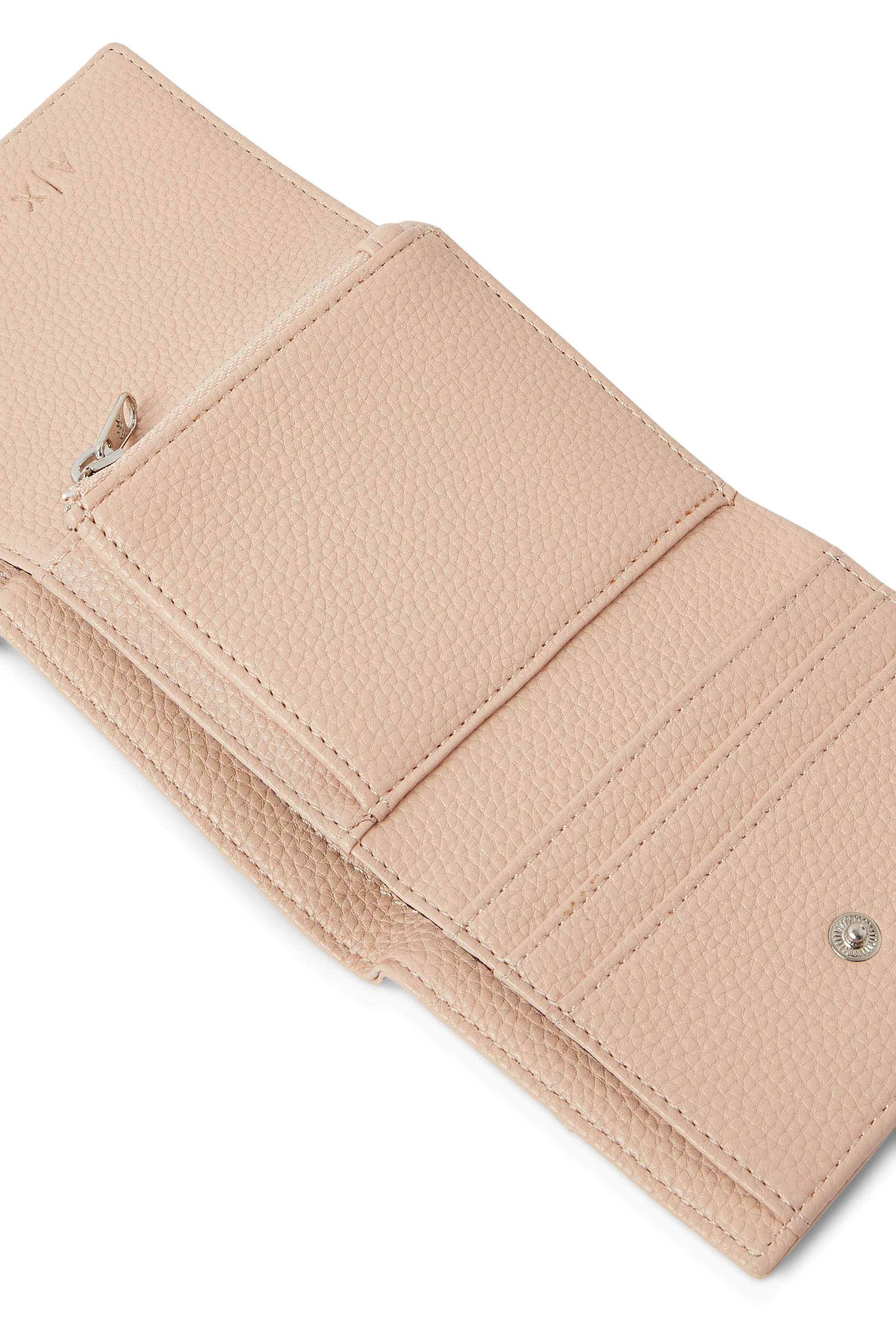 محفظة صغيرة بخياطة بارزة