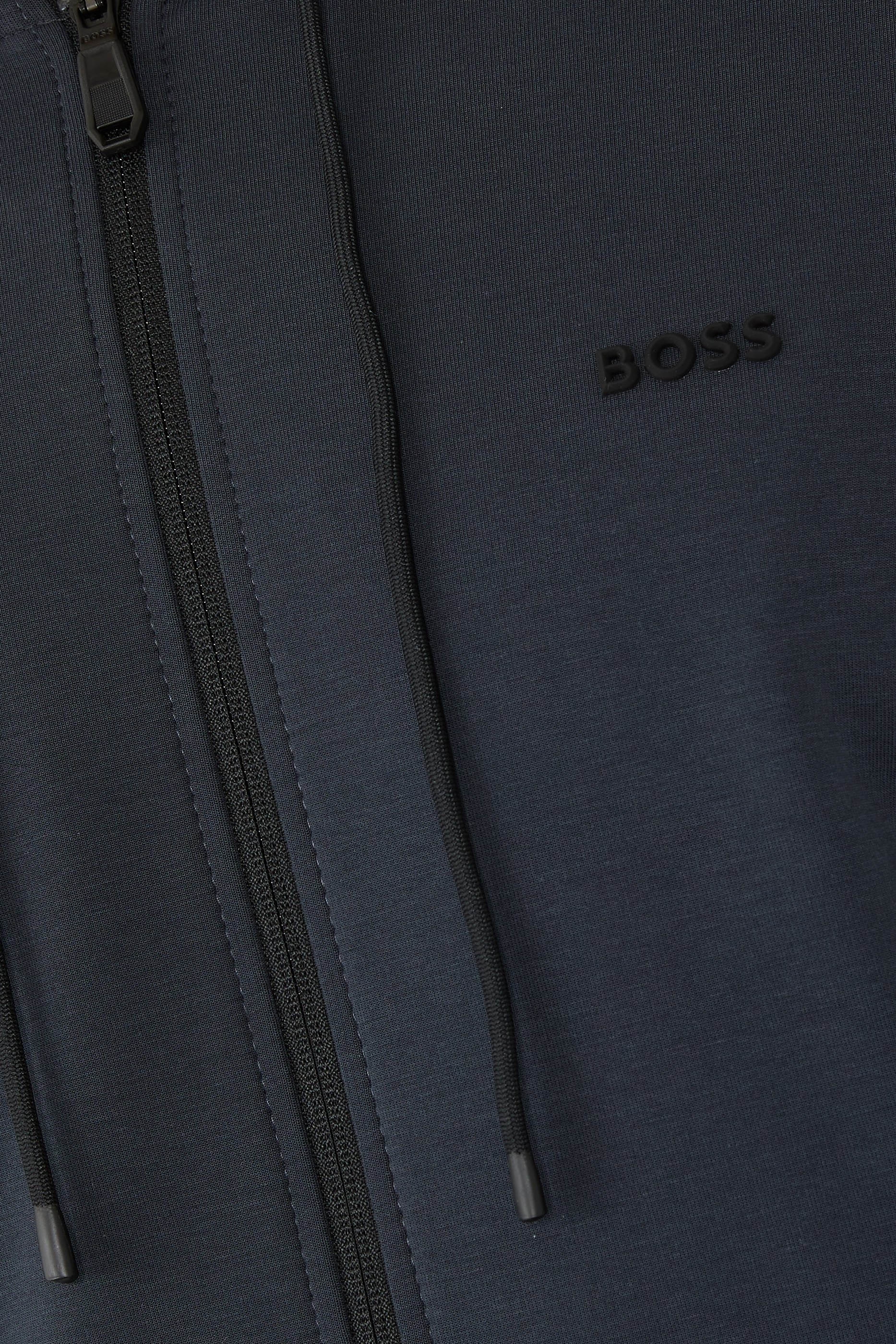 سويت شيرت بسحاب وغطاء رأس