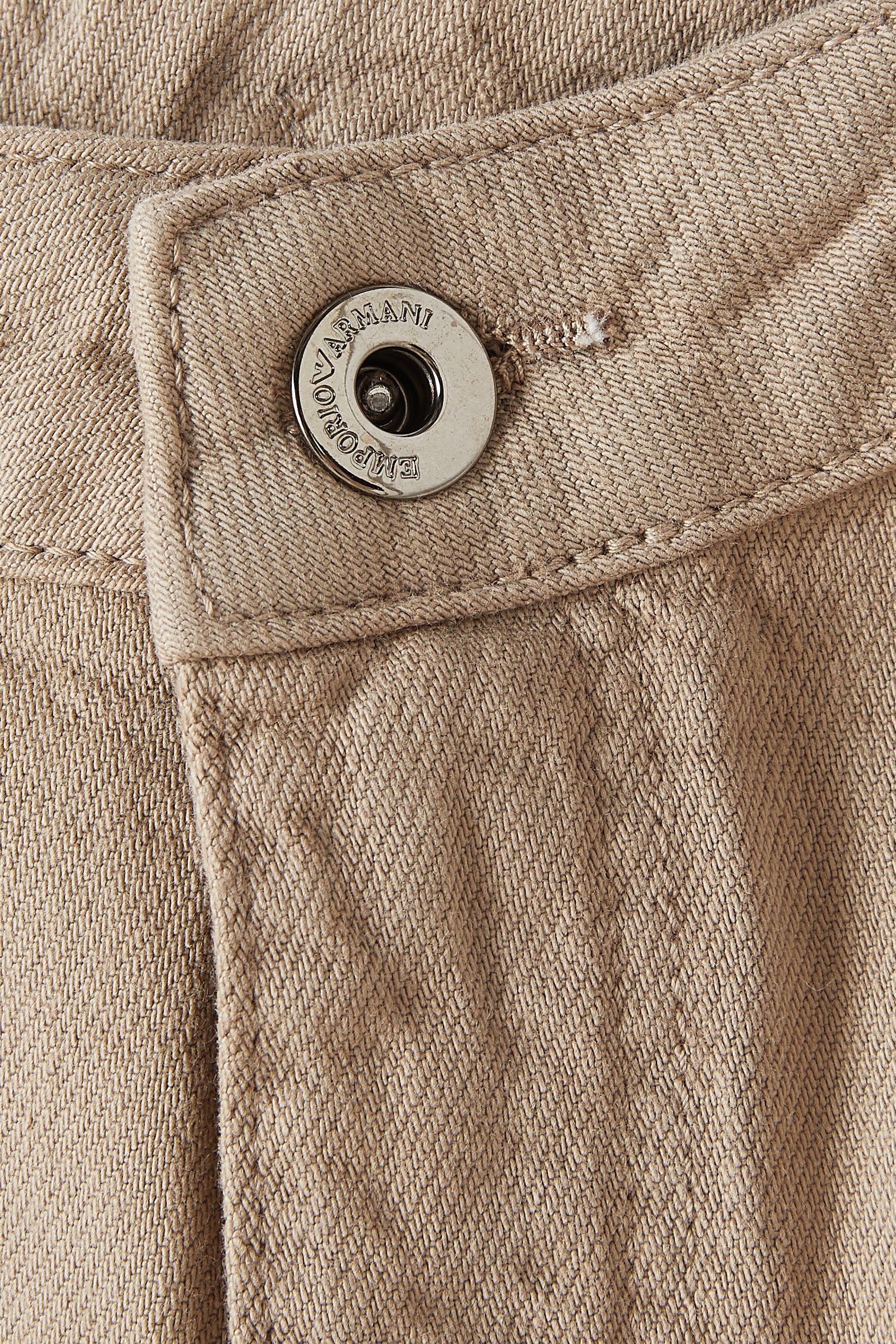 بنطال جينز بشعار الماركة دينم قطن للأطفال