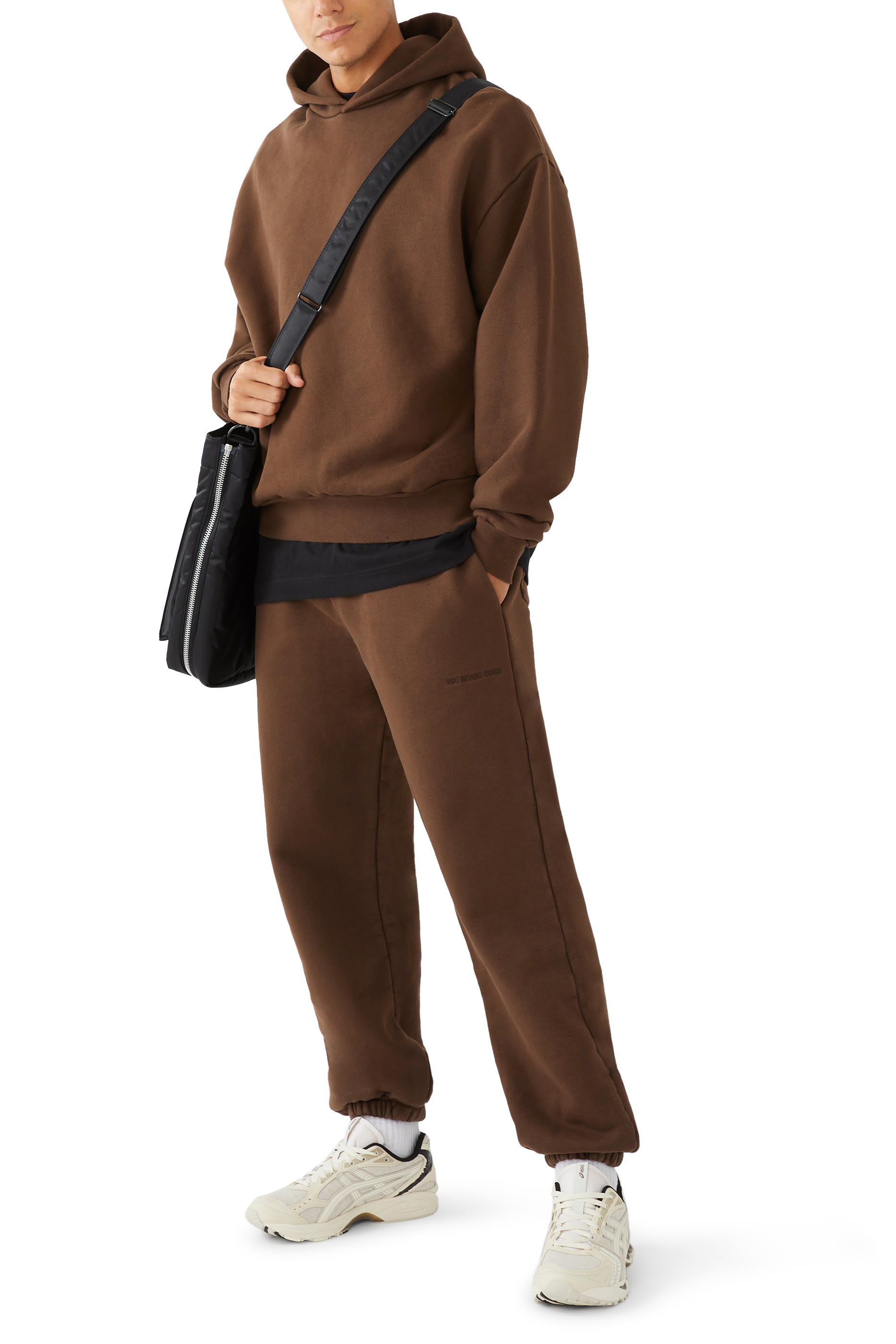 بنطال رياضي ثقيل الوزن بشعار MKI