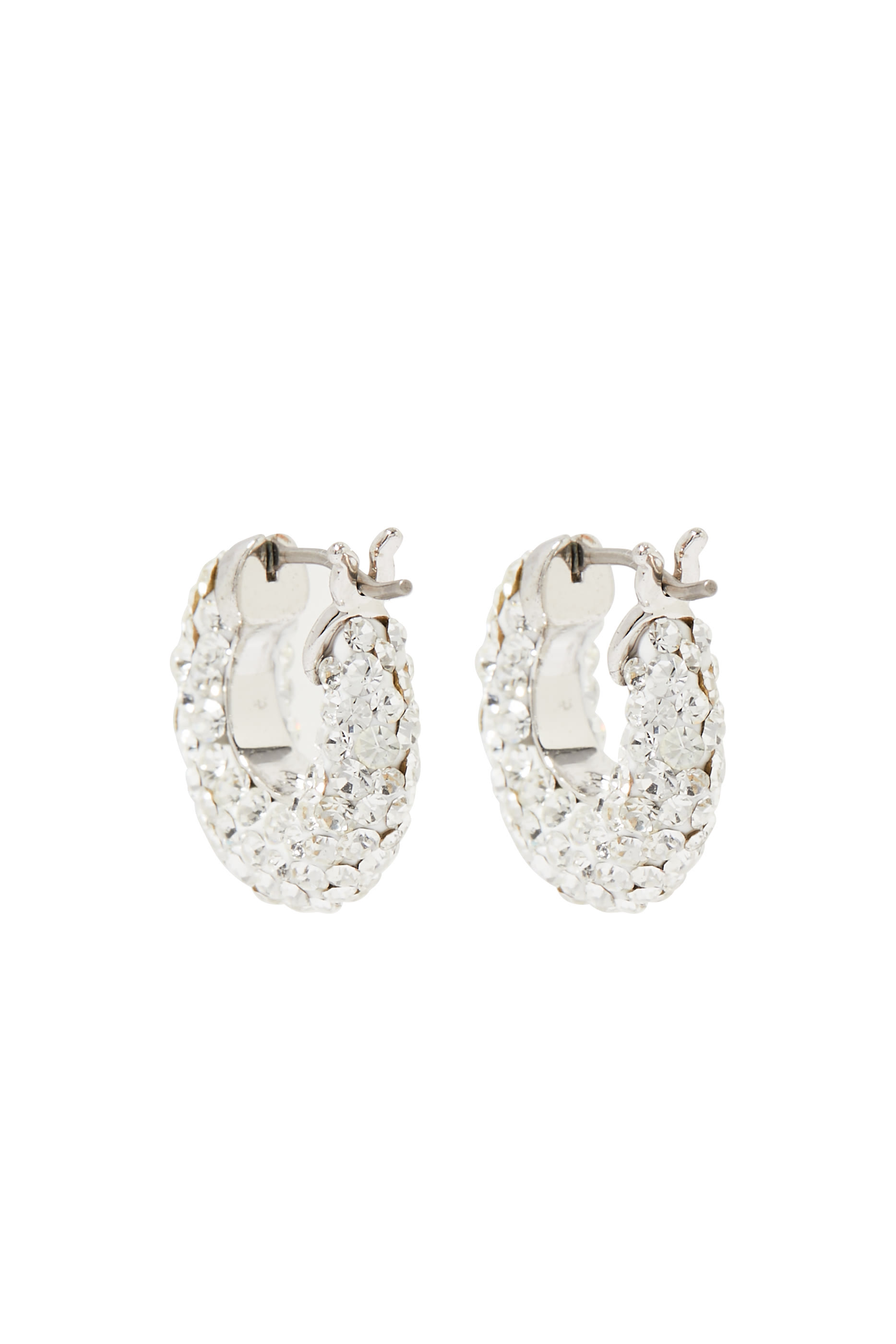 أقراط هاجي بوب أو ف جوي مرصعة بأحجار زركونيا مكعبة