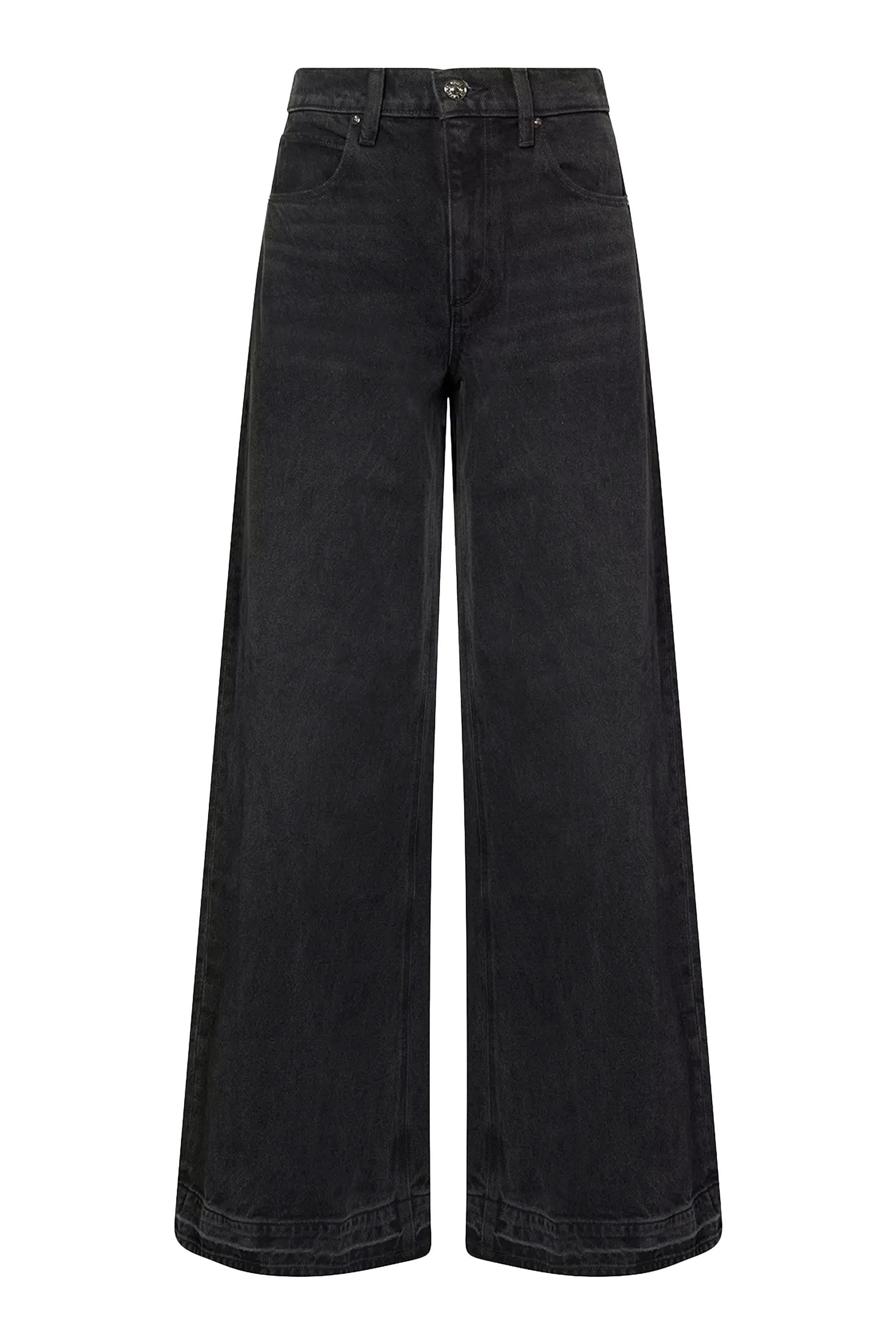 بنطال جينز كاميرون بقصة ساق واسعة