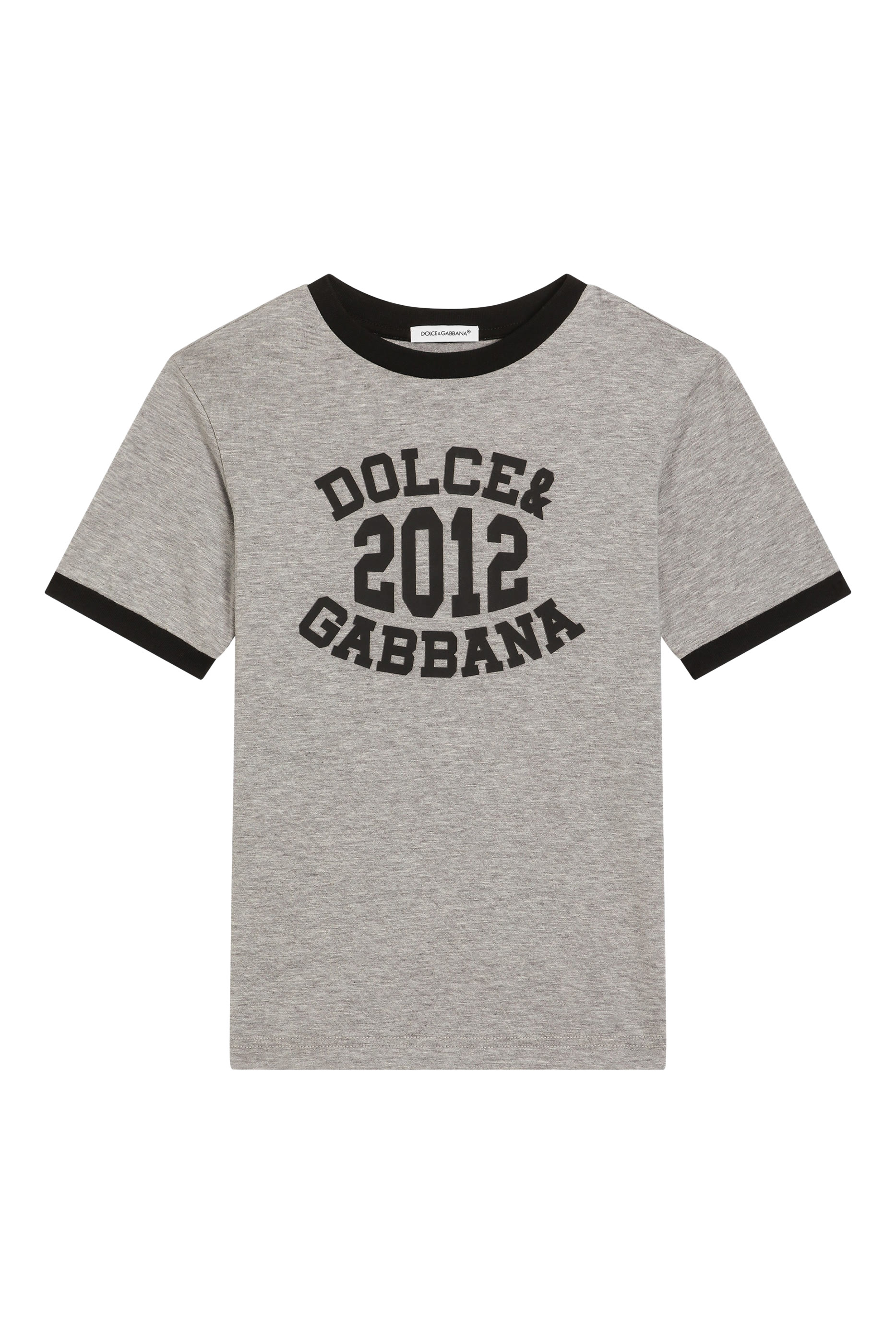 تيشيرت بنقشة شعار الماركة للأطفال