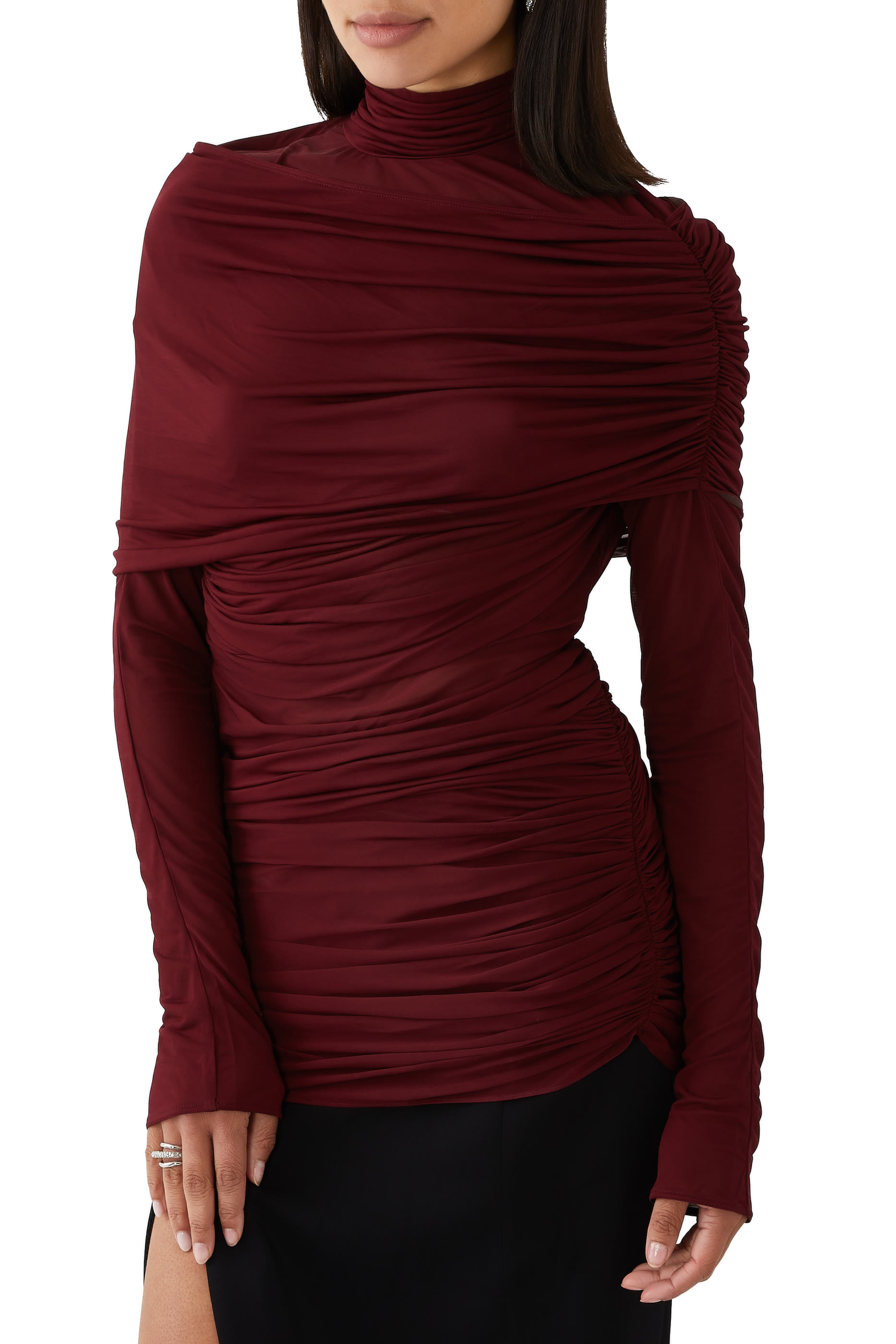 بلوزة فمباير بكشكش