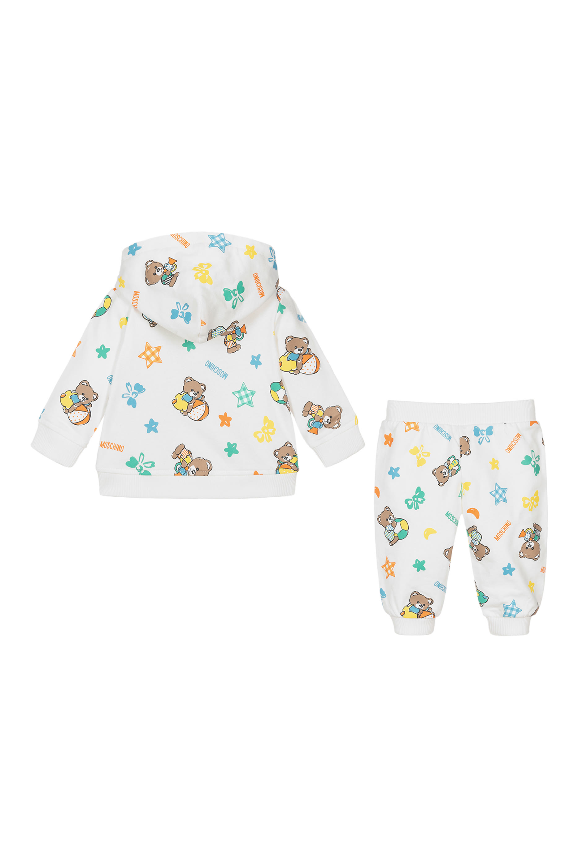 بدلة رياضية بطبعة الدب تيدي بغطاء للرأس صوف