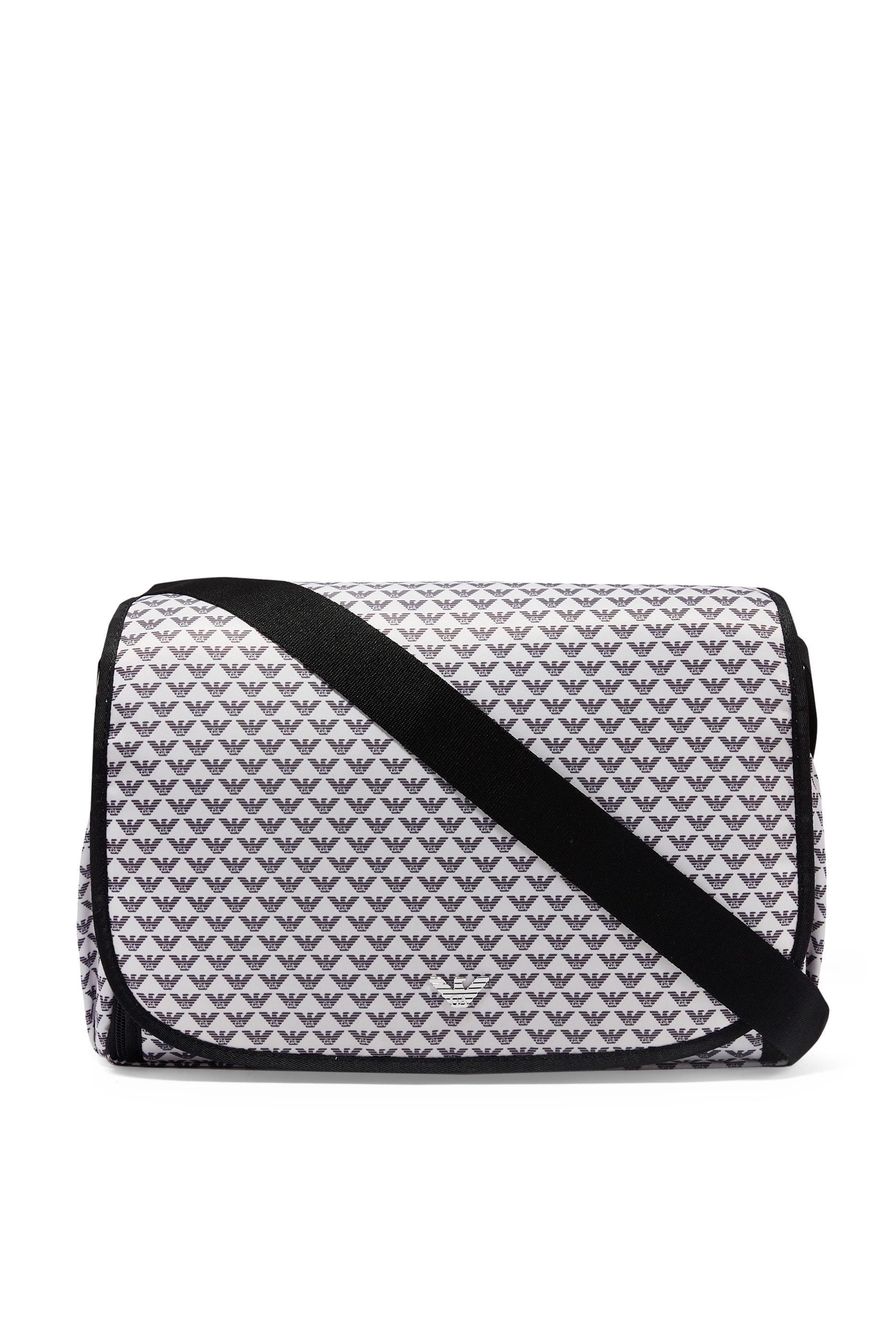 حقيبة مستلزمات أطفال بشعار الماركة