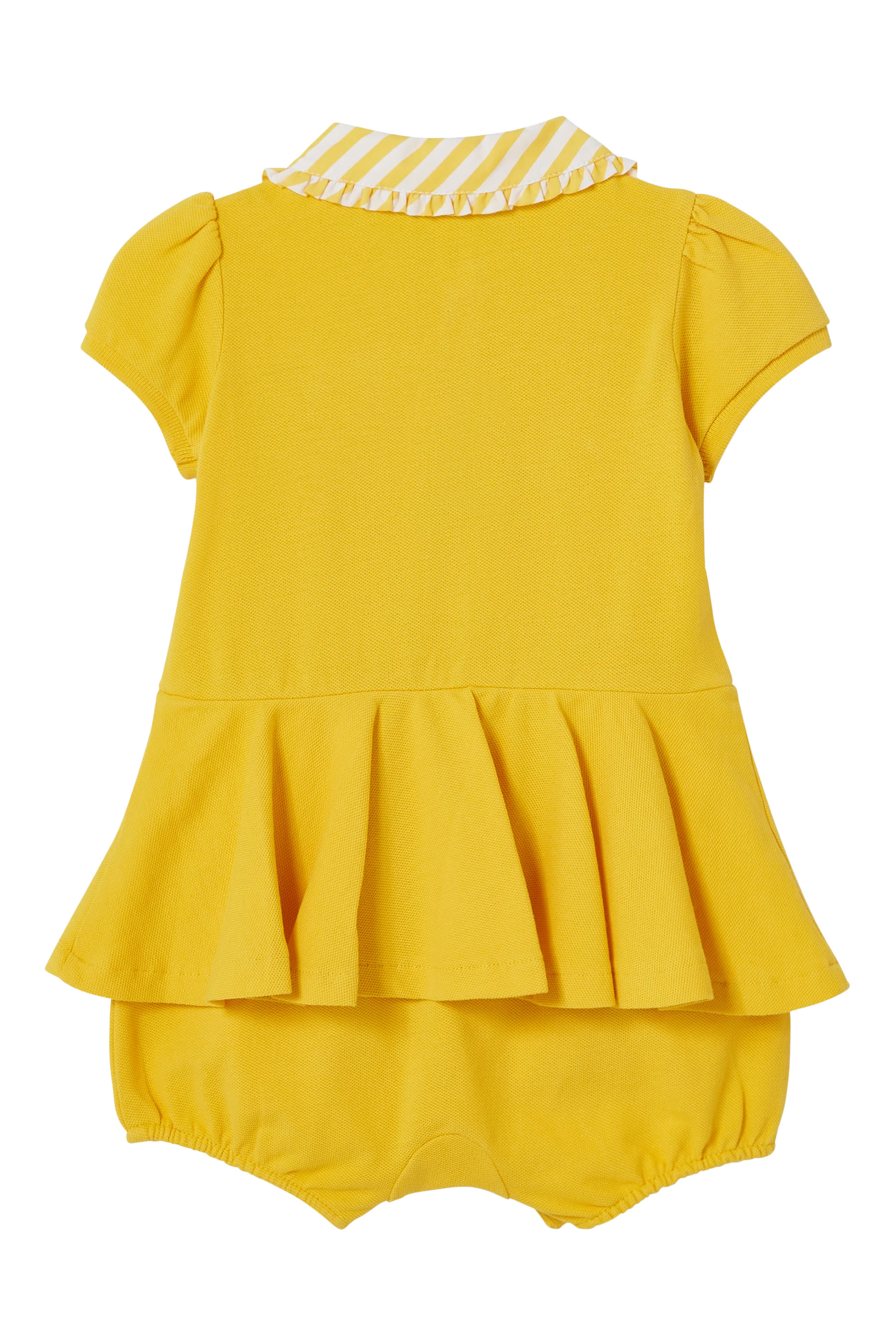 أفرول منسوج بحافة جرس للأطفال