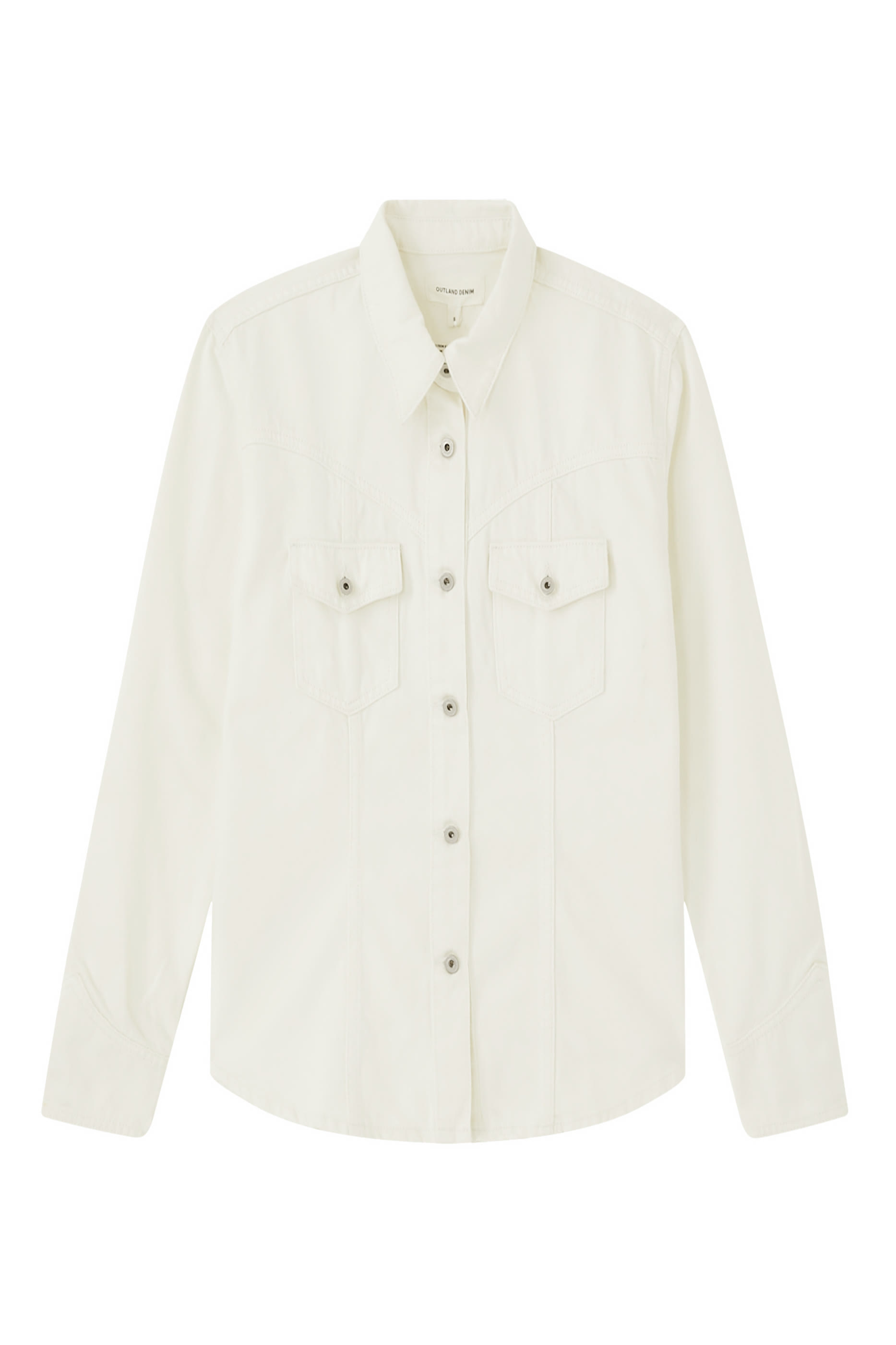 قميص دنيم ايريس بأكمام طويلة