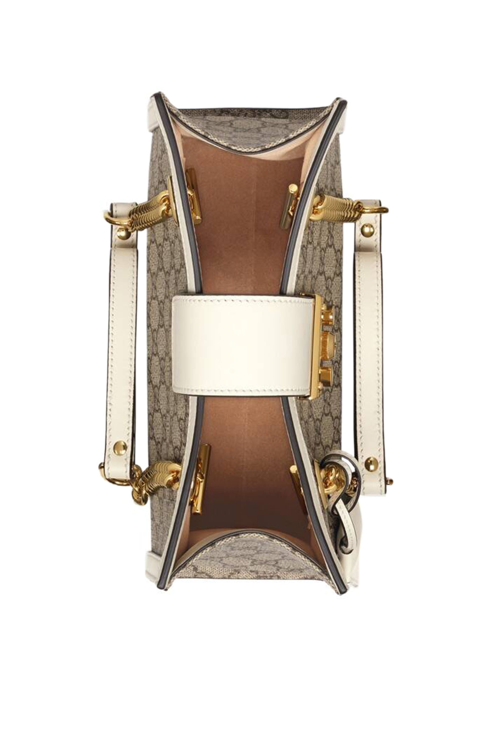 حقيبة كتف بقفل